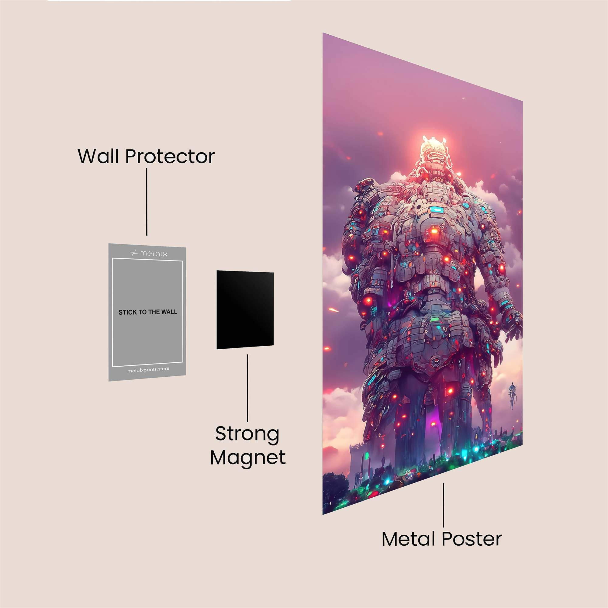 Colossus Radiant Safe Wall Magnetic / M