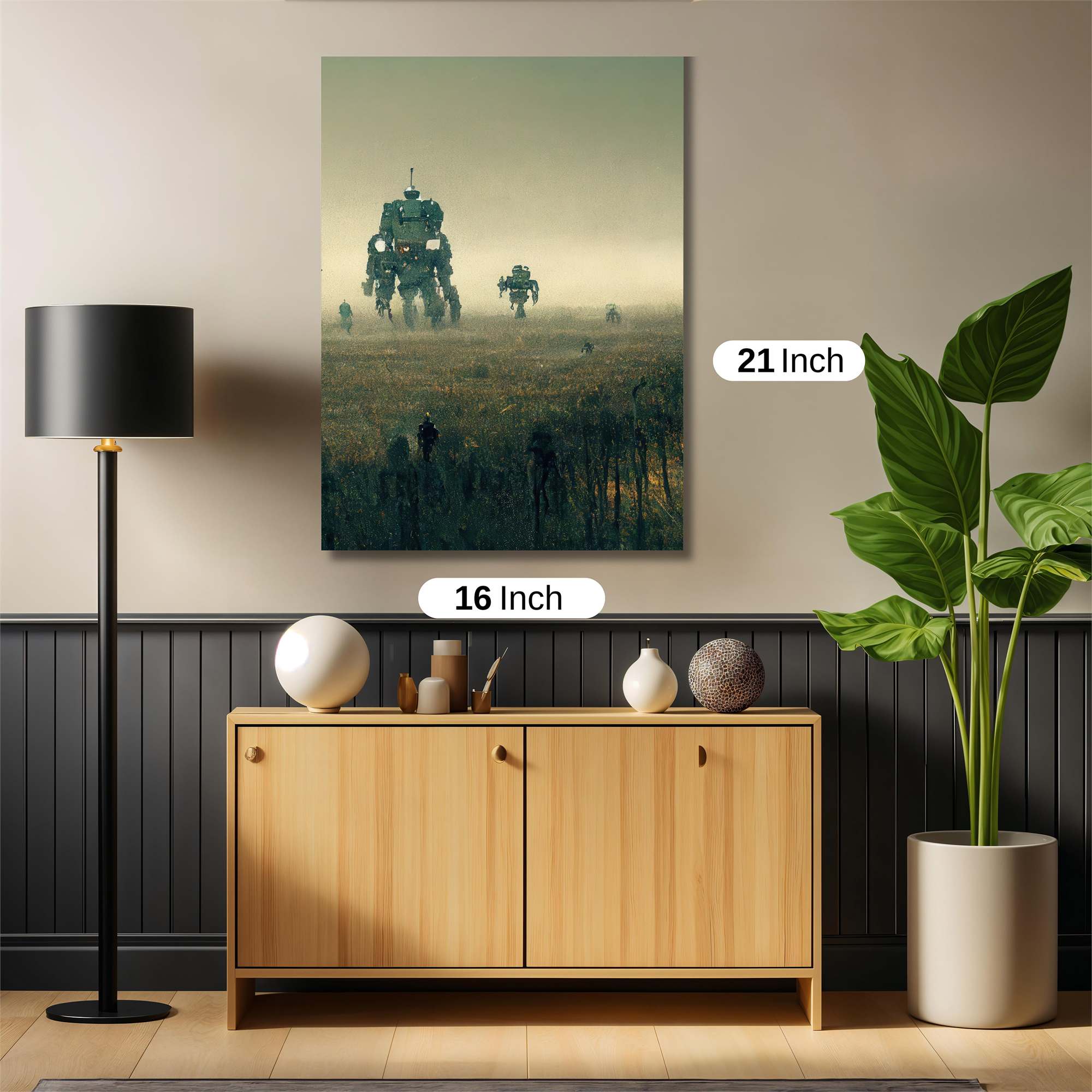 Robots Marching Safe Wall Magnetic / M