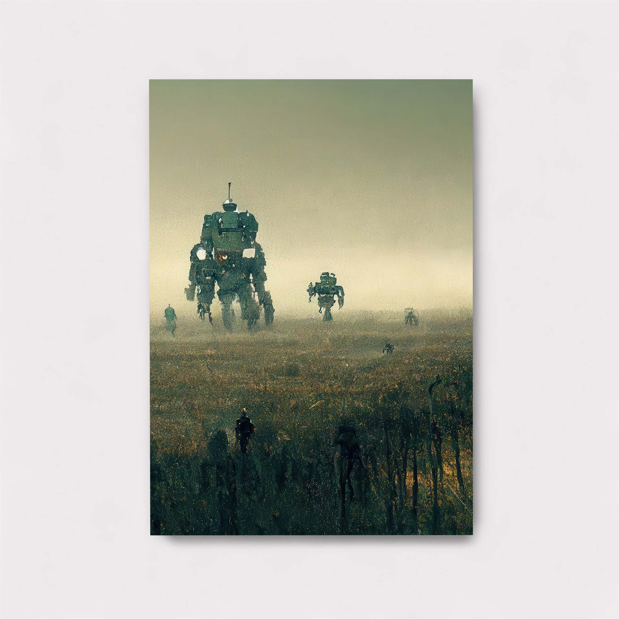 Robots Marching Safe Wall Magnetic / M