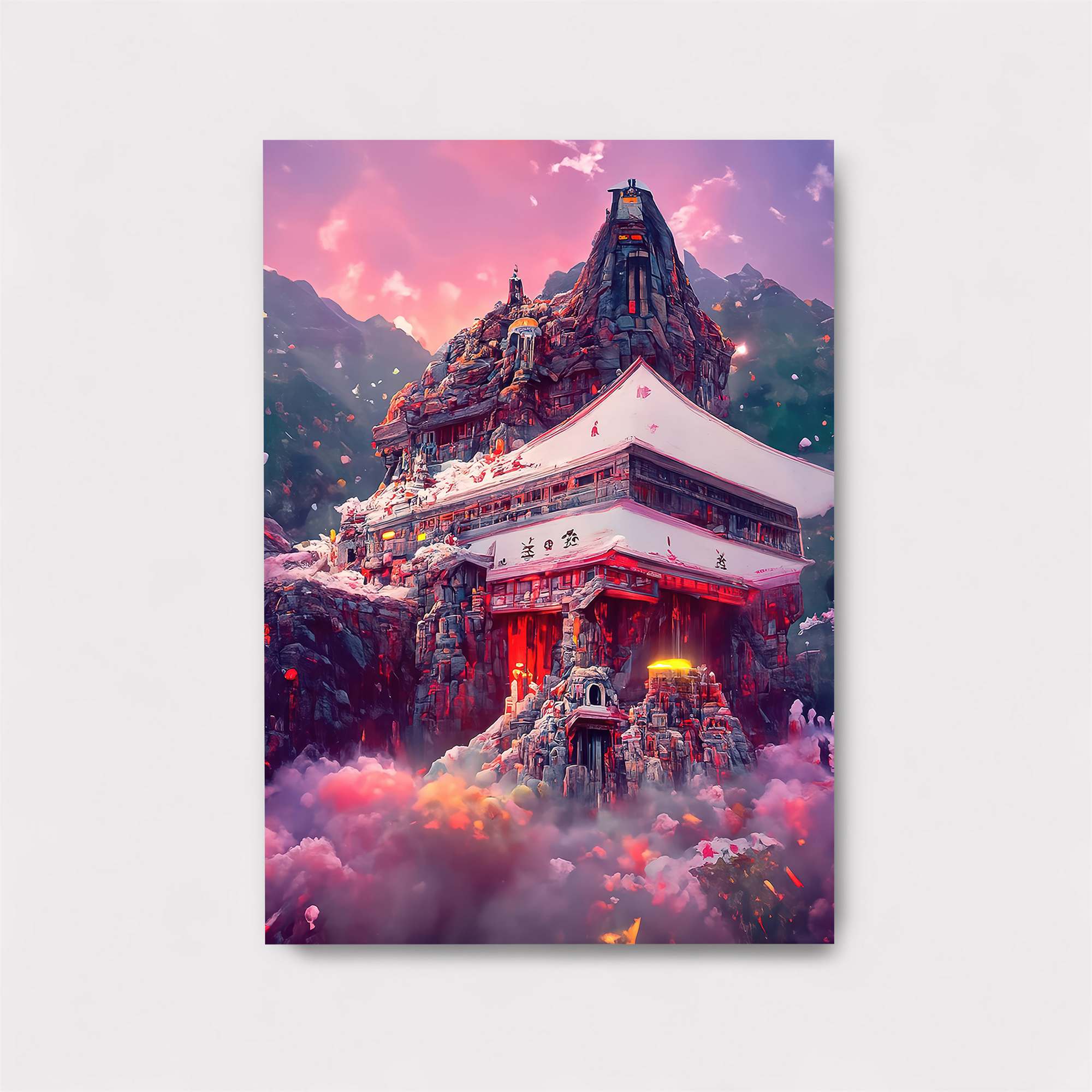 Pagoda Dreamscape Safe Wall Magnetic / M