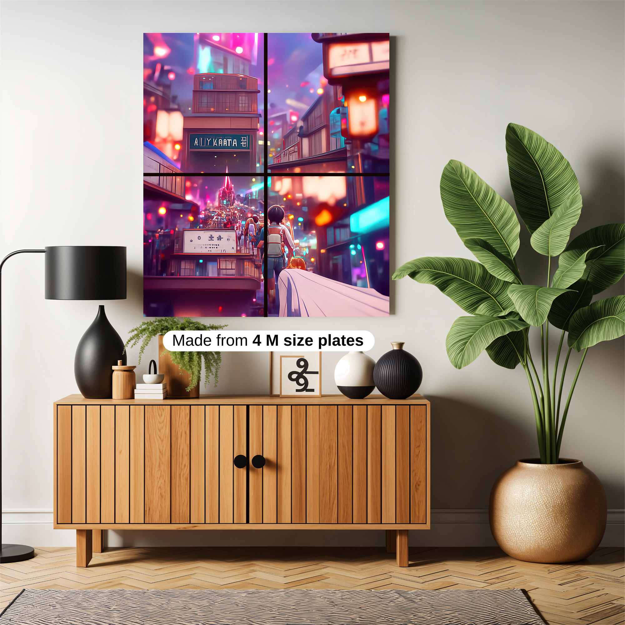 Neon Adventure Safe Wall Magnetic / M