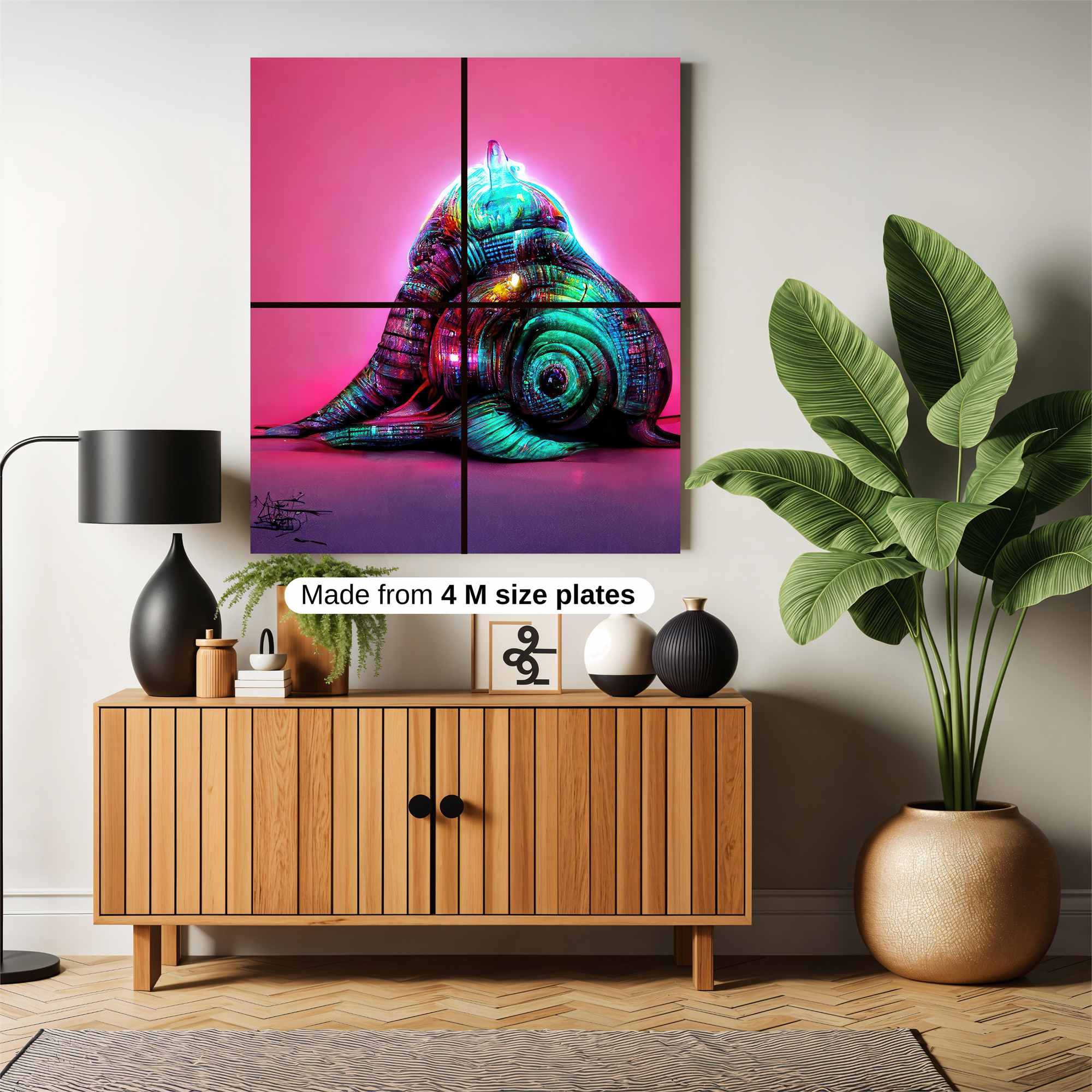 Neon Snail Safe Wall Magnetic / M