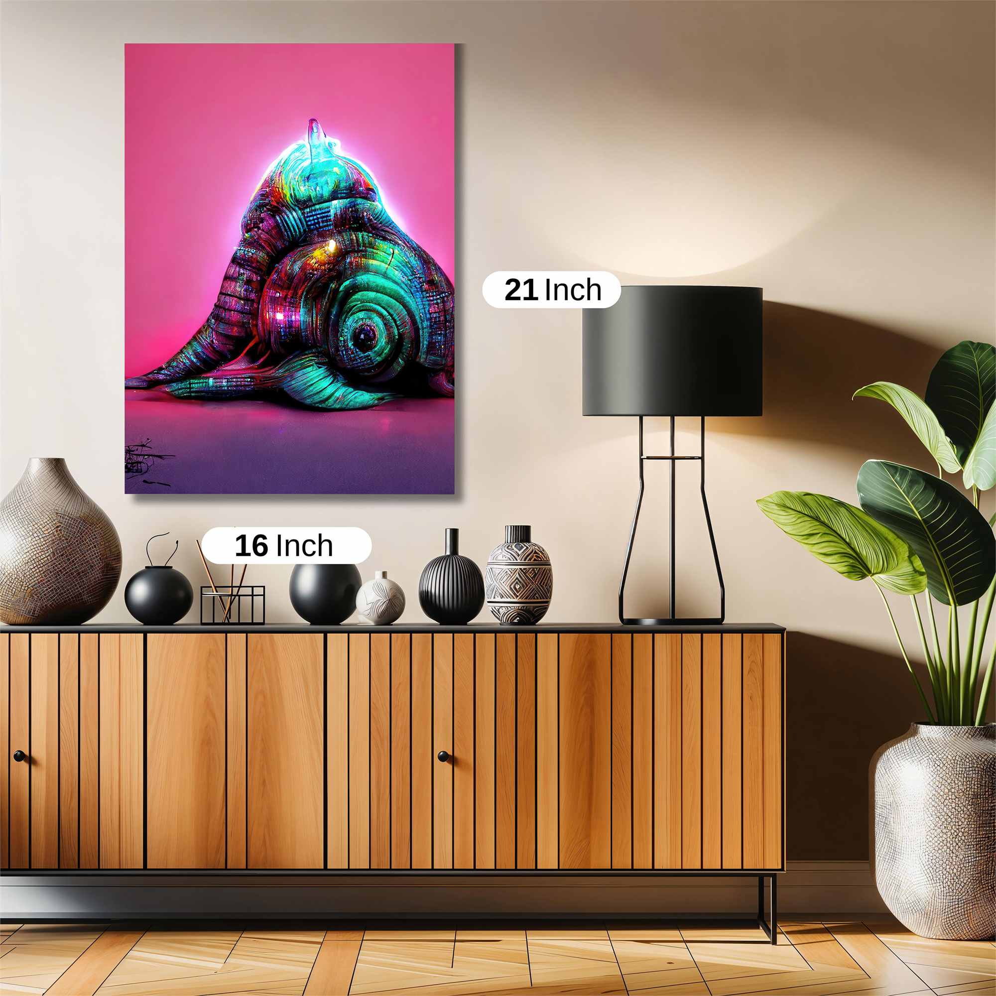 Neon Snail Safe Wall Magnetic / M