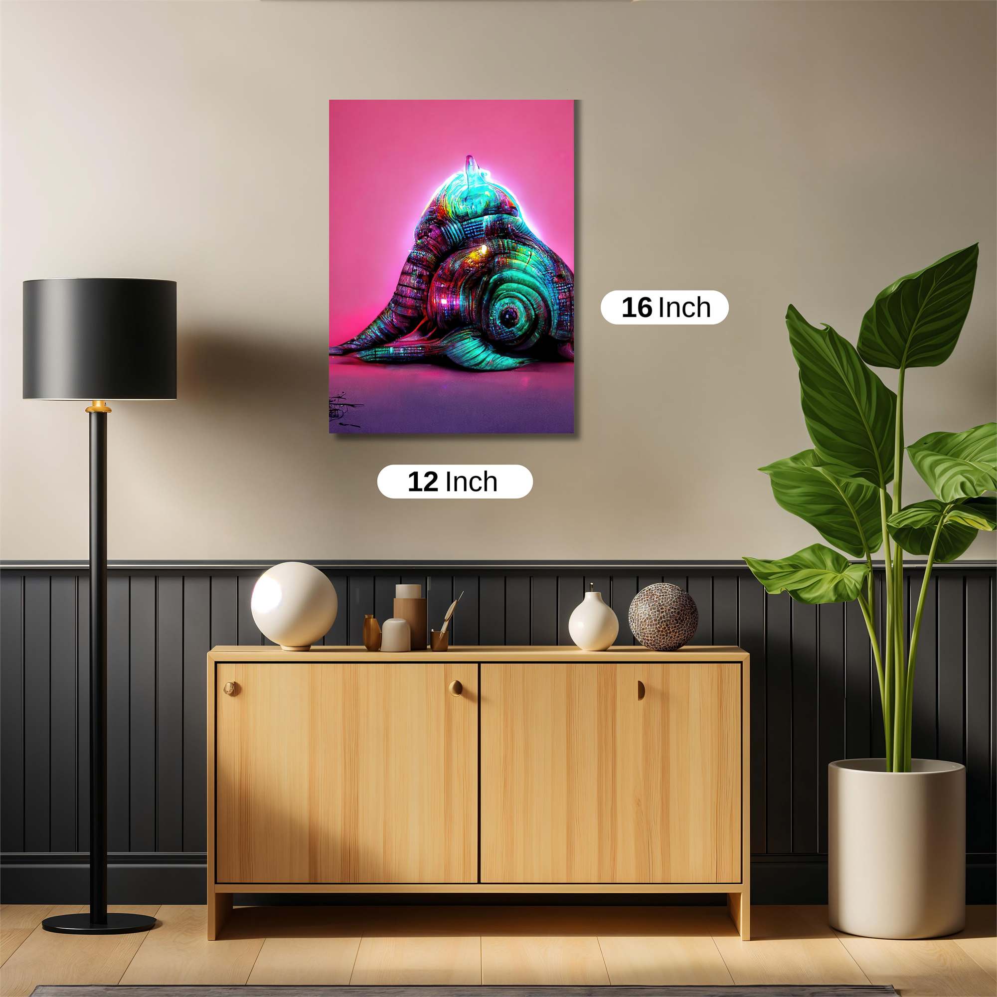 Neon Snail Safe Wall Magnetic / M
