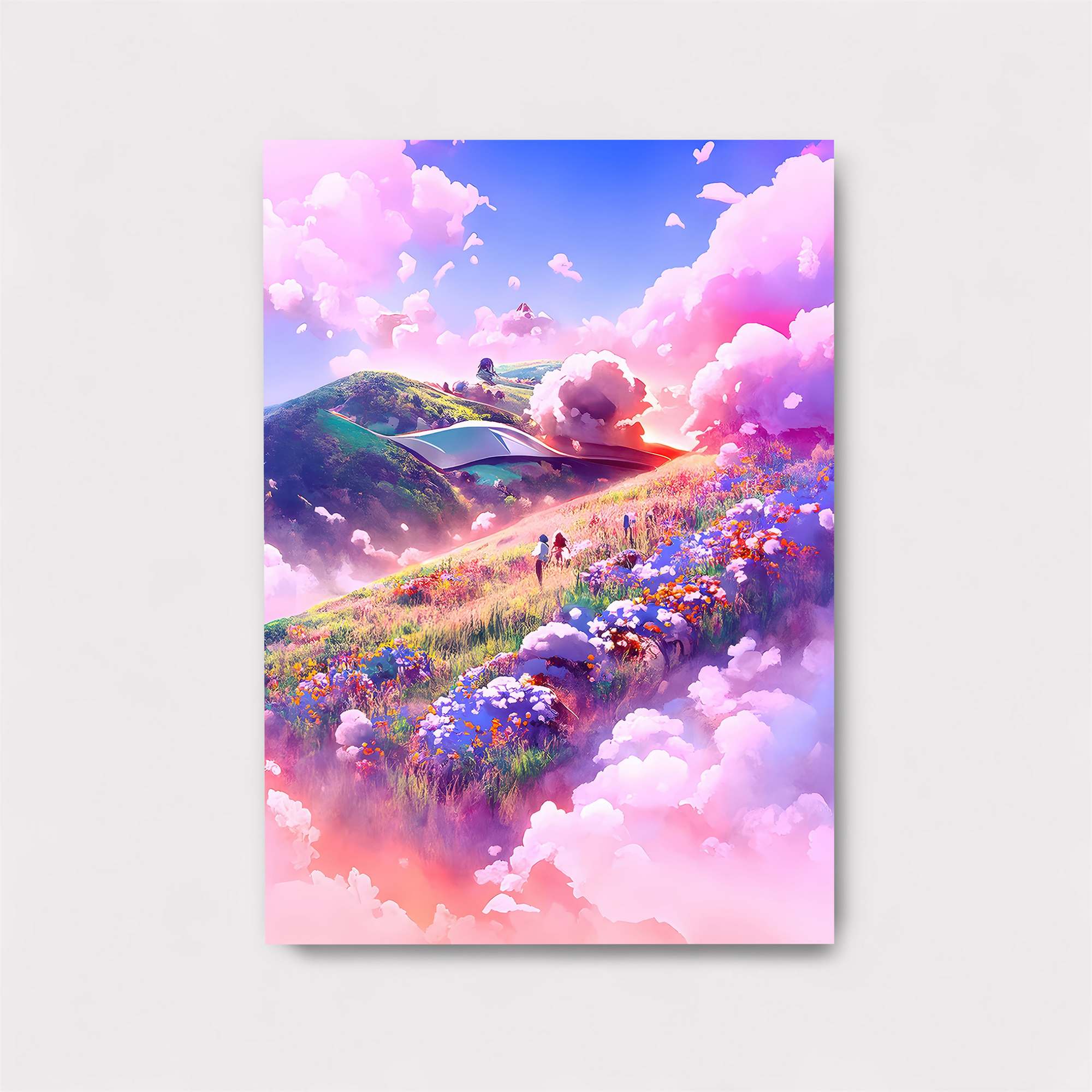 Floral Dreamscape Safe Wall Magnetic / M