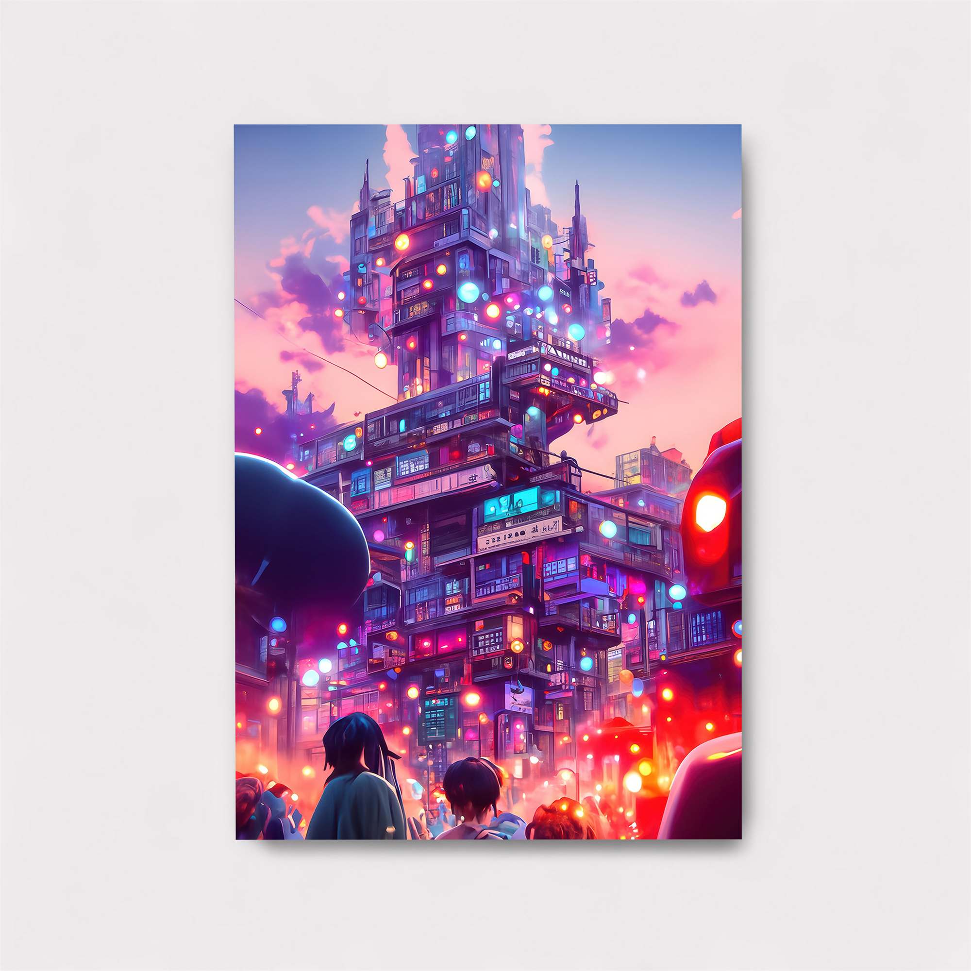 Cyberpunk Euphoria Safe Wall Magnetic / M