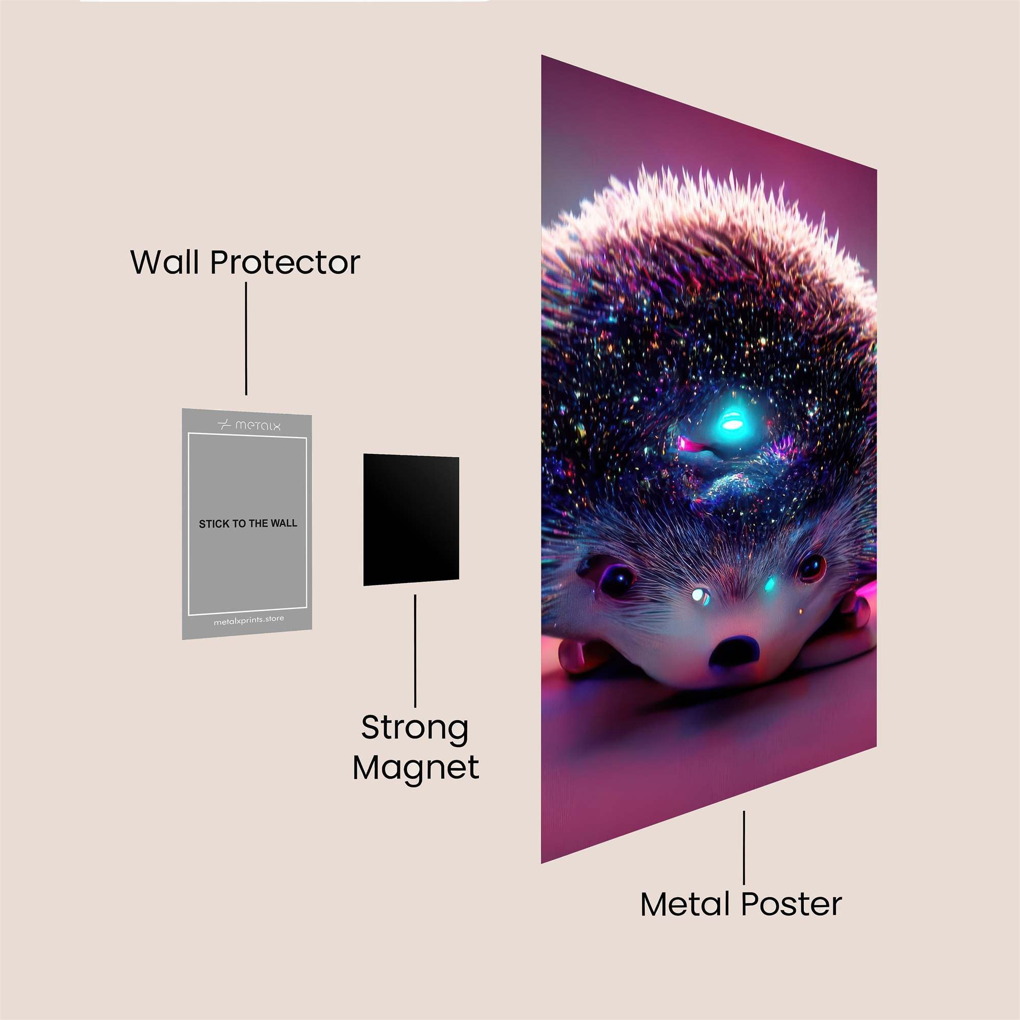 Cosmic Serenity Safe Wall Magnetic / M