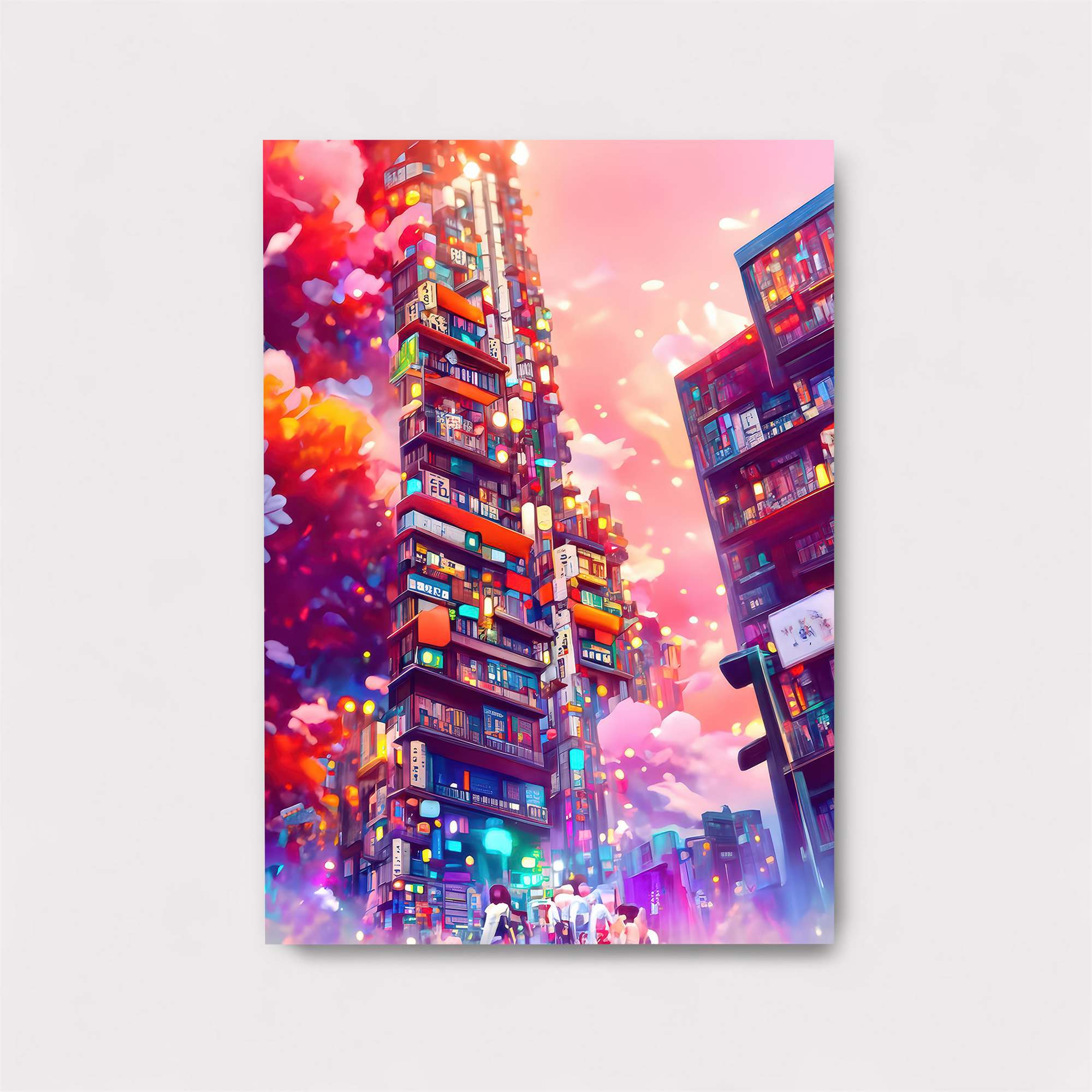 Cyber Blossom Safe Wall Magnetic / M