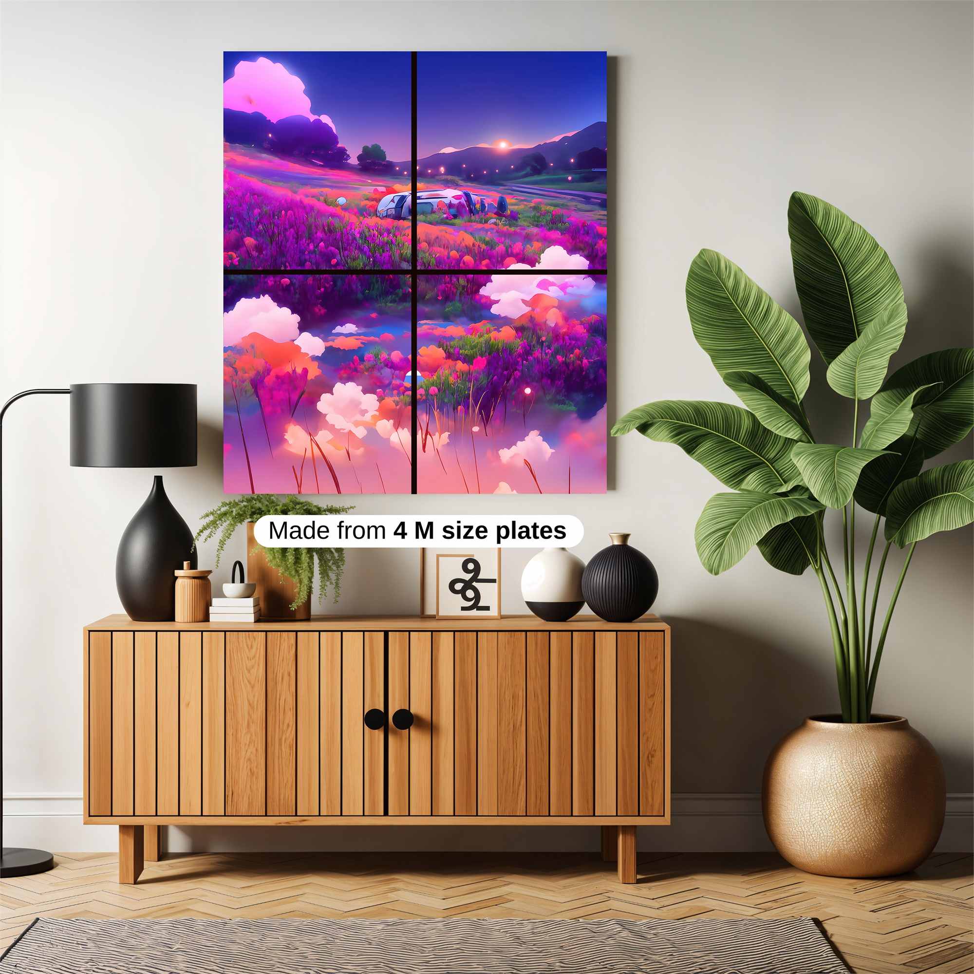 Car Dreamscape Safe Wall Magnetic / M