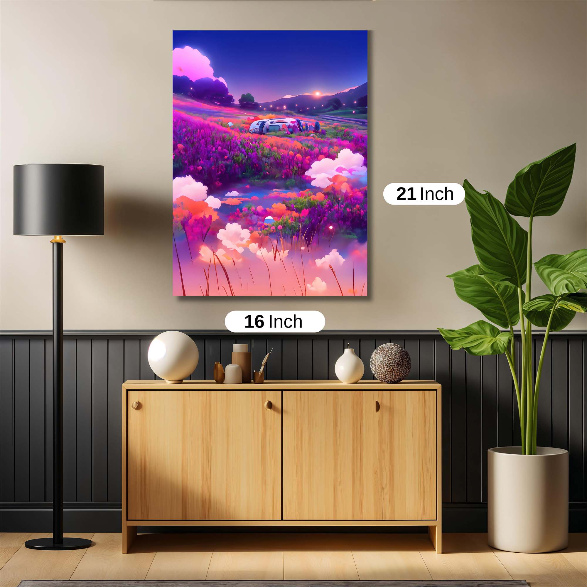 Car Dreamscape Safe Wall Magnetic / M