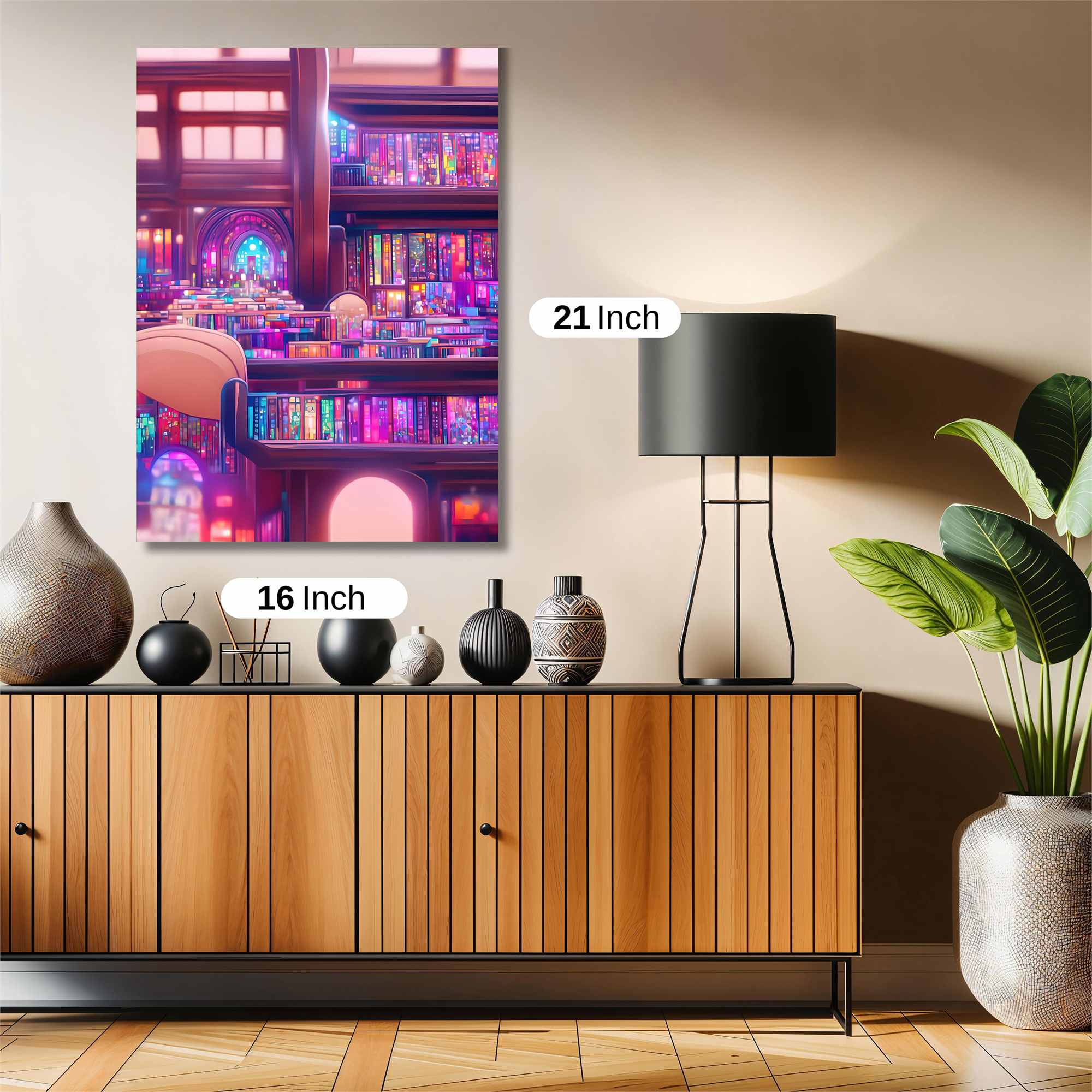 Library Dreamscape Safe Wall Magnetic / M