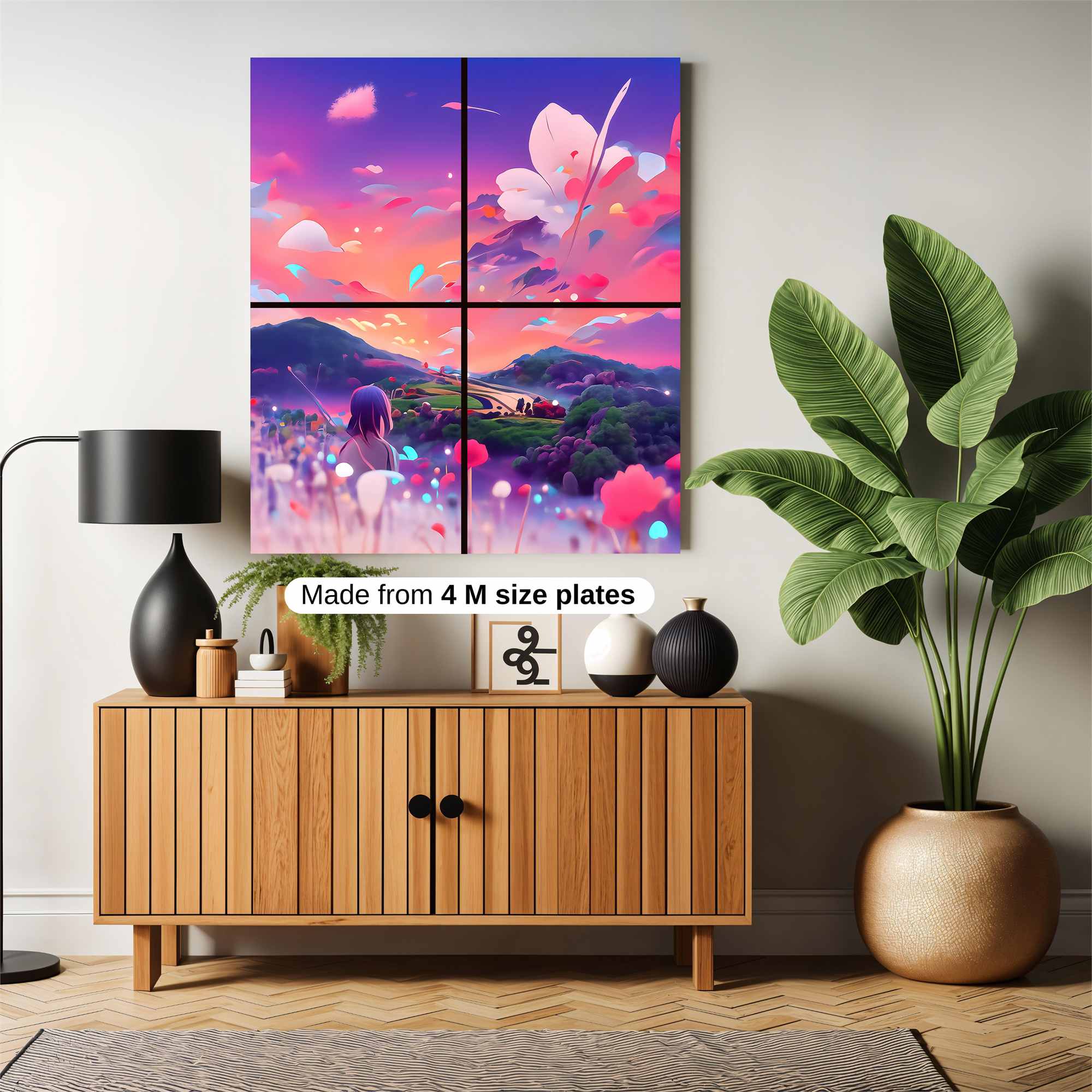 Dreamscape Serenity Safe Wall Magnetic / M