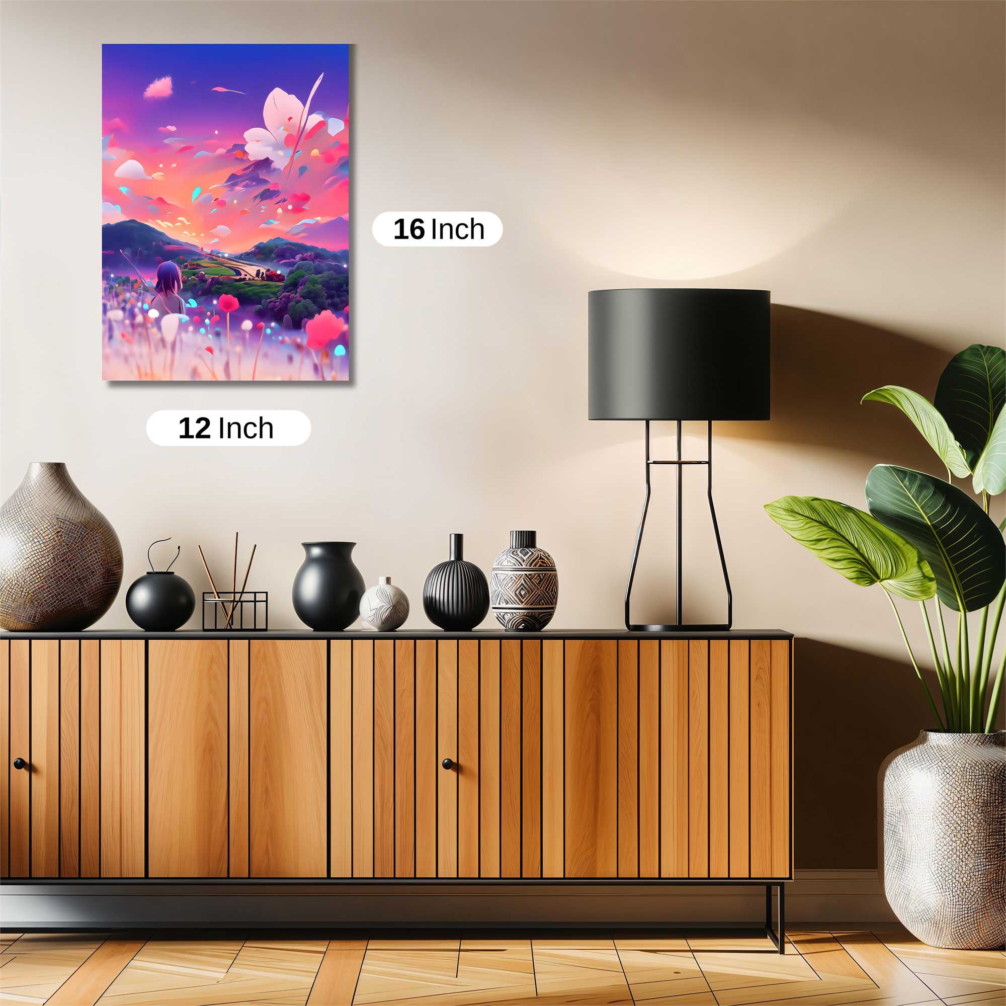 Dreamscape Serenity Safe Wall Magnetic / M