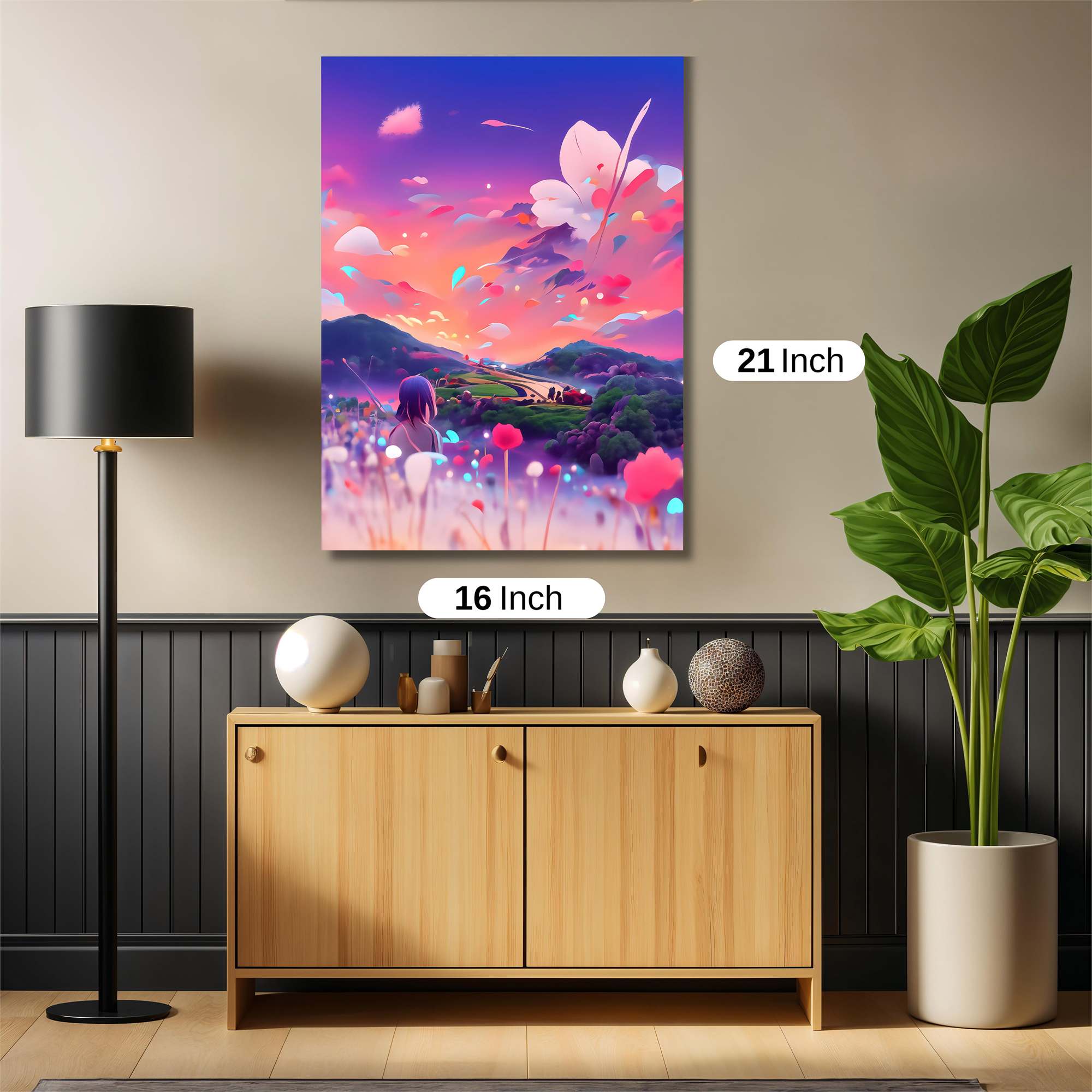 Dreamscape Serenity Safe Wall Magnetic / M