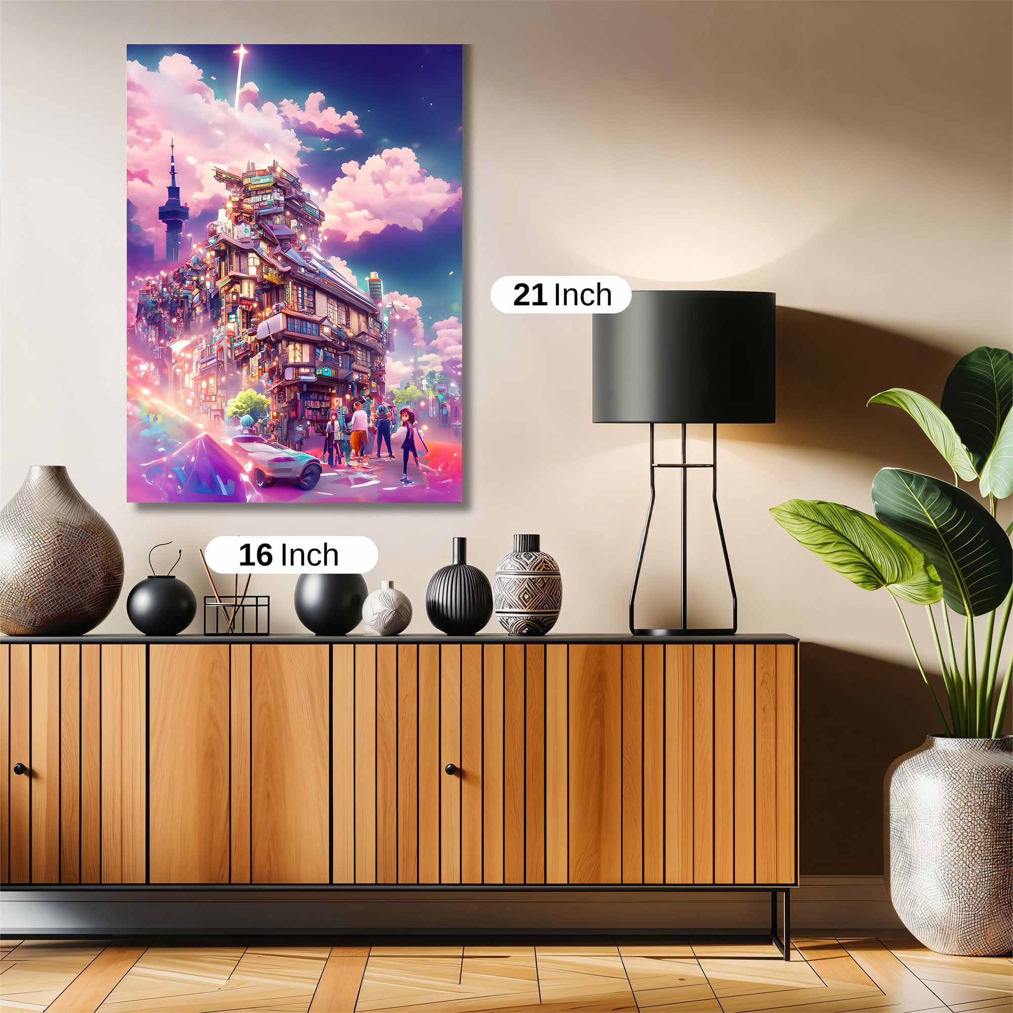 Tokyo Dreamscape Safe Wall Magnetic / M