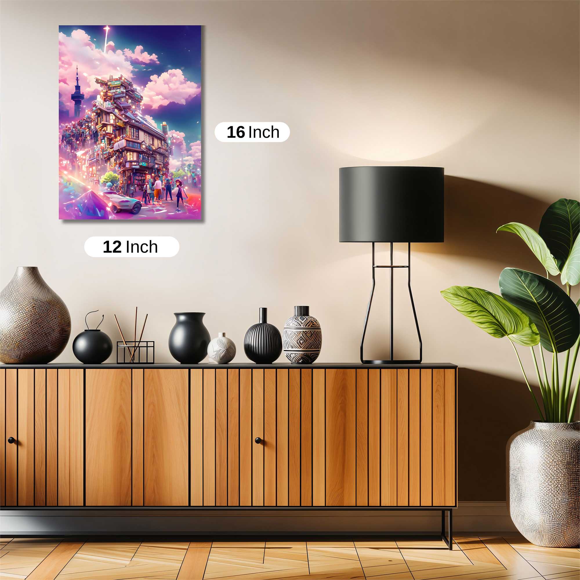 Tokyo Dreamscape Safe Wall Magnetic / M