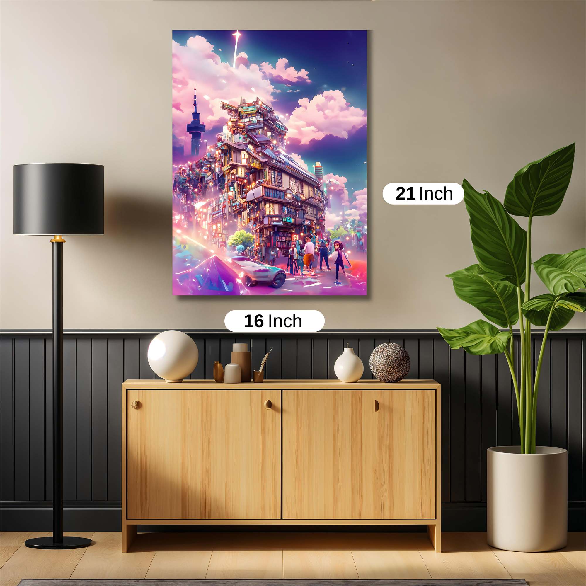 Tokyo Dreamscape Safe Wall Magnetic / M