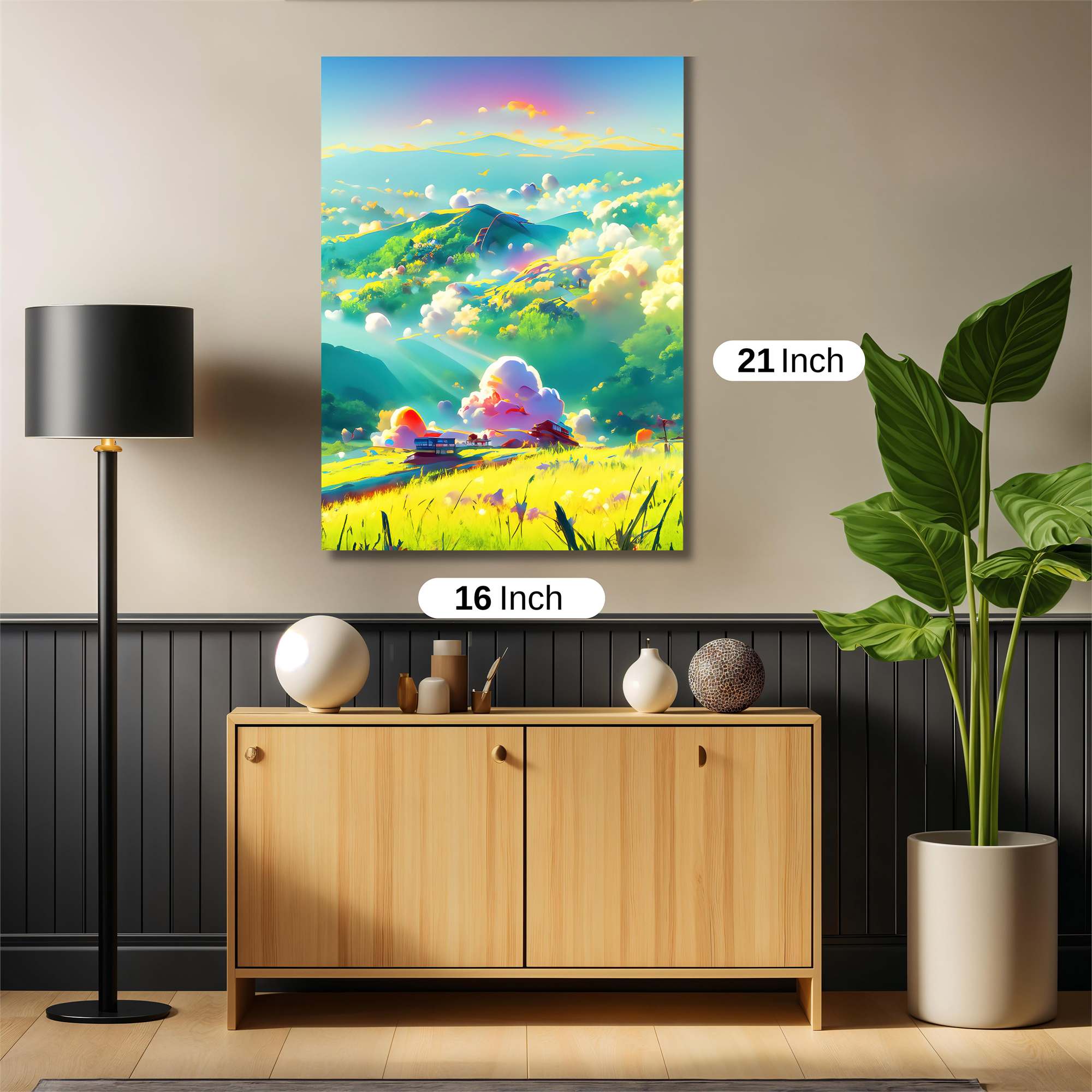 Dreamscape Serenity Safe Wall Magnetic / M