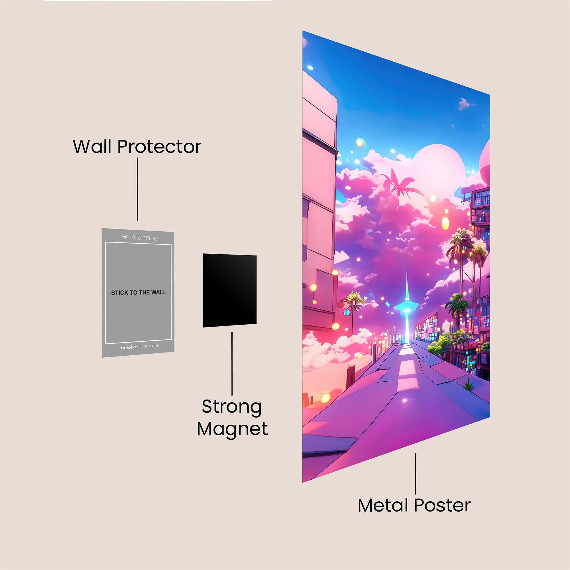 Future Dream Safe Wall Magnetic / M