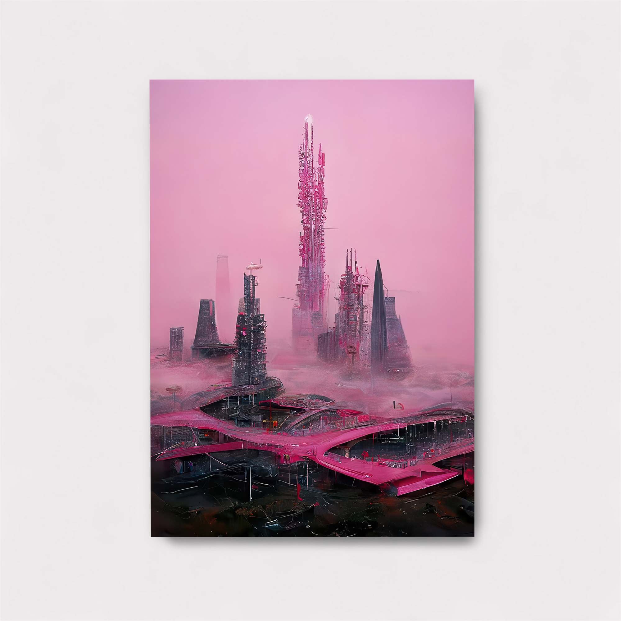 Neon Serenity Safe Wall Magnetic / M