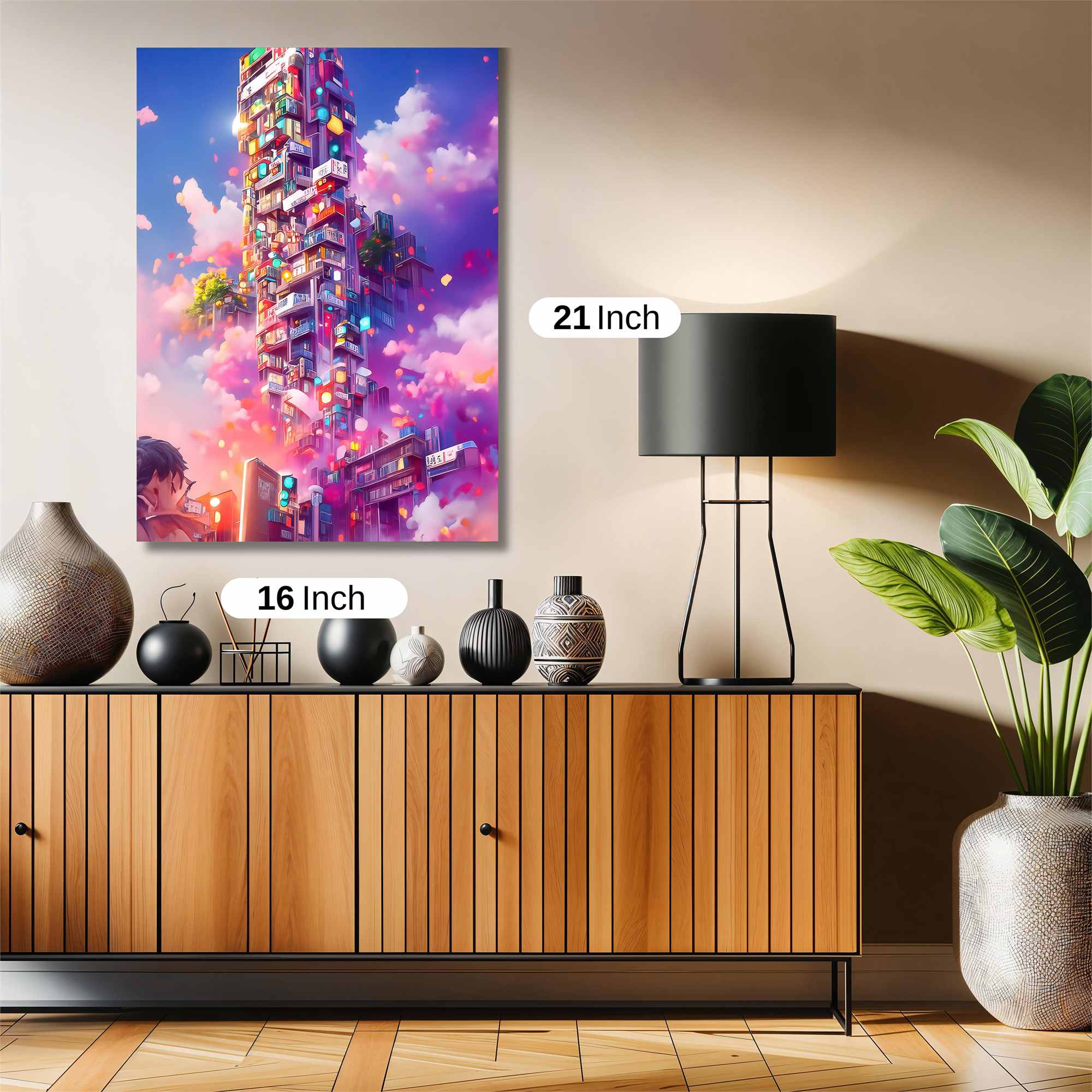 Tower Whimsy Safe Wall Magnetic / M