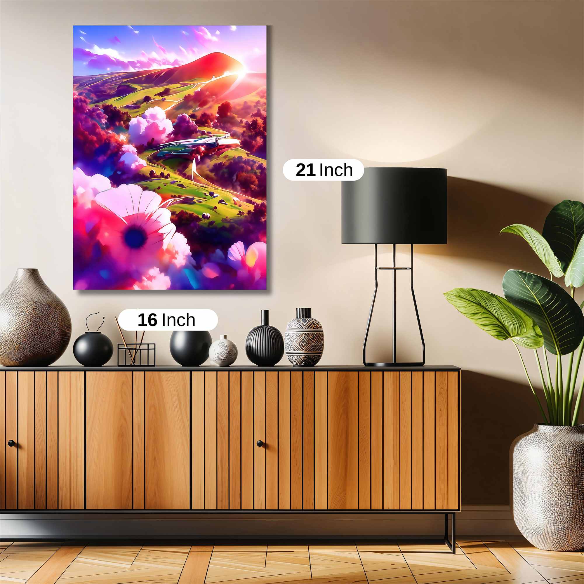 Sunset Serenity Safe Wall Magnetic / M