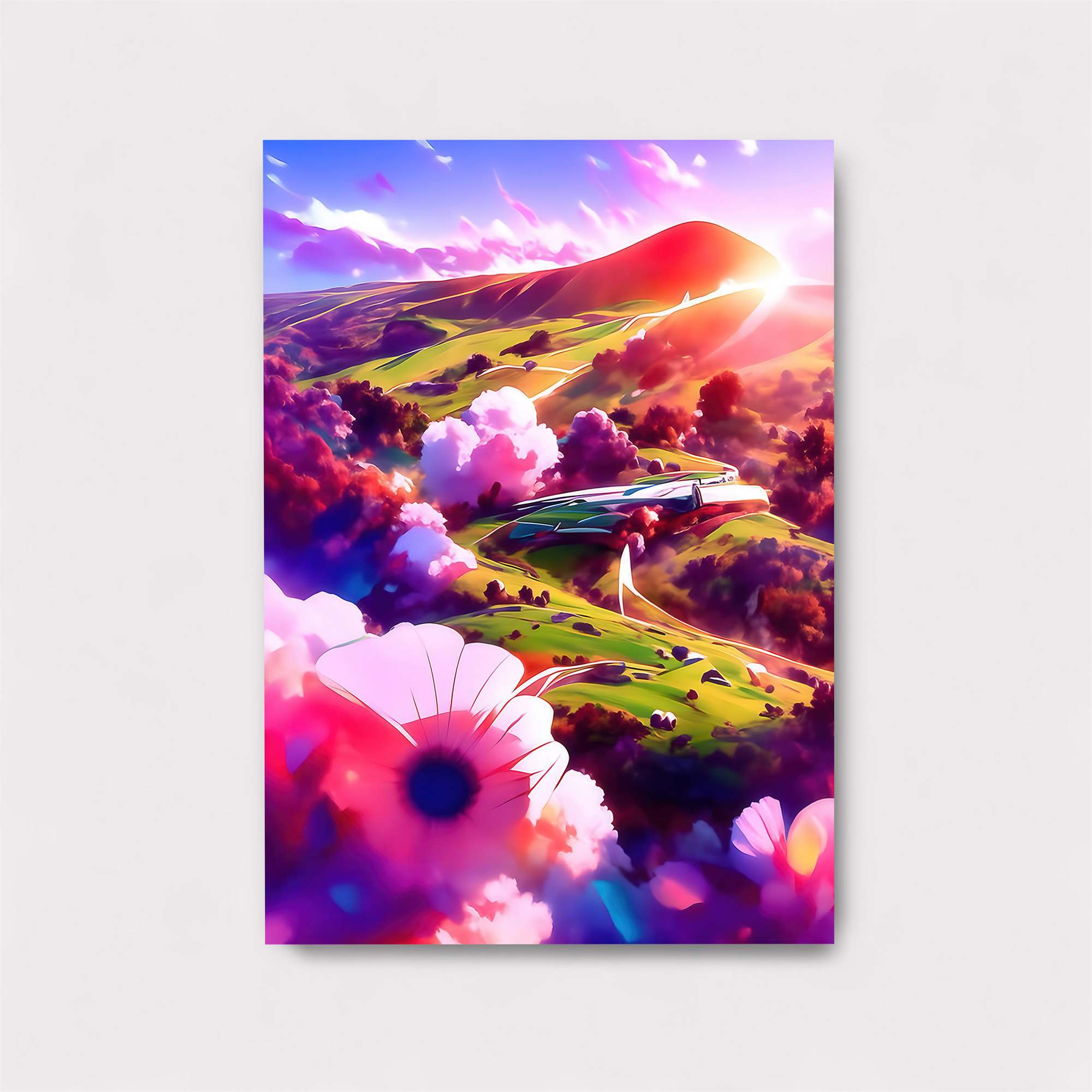 Sunset Serenity Safe Wall Magnetic / M