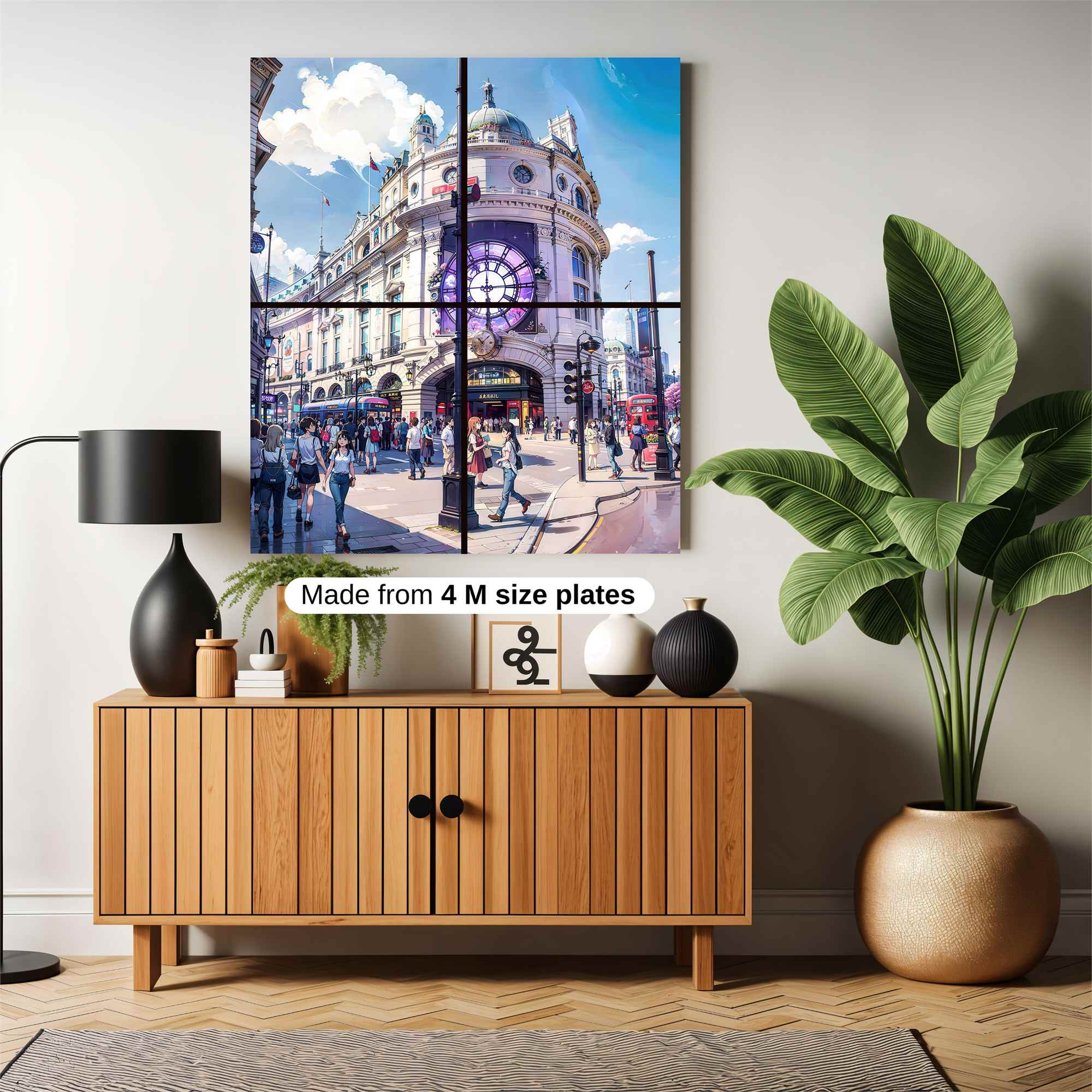 Picadilly Vibrant Safe Wall Magnetic / M
