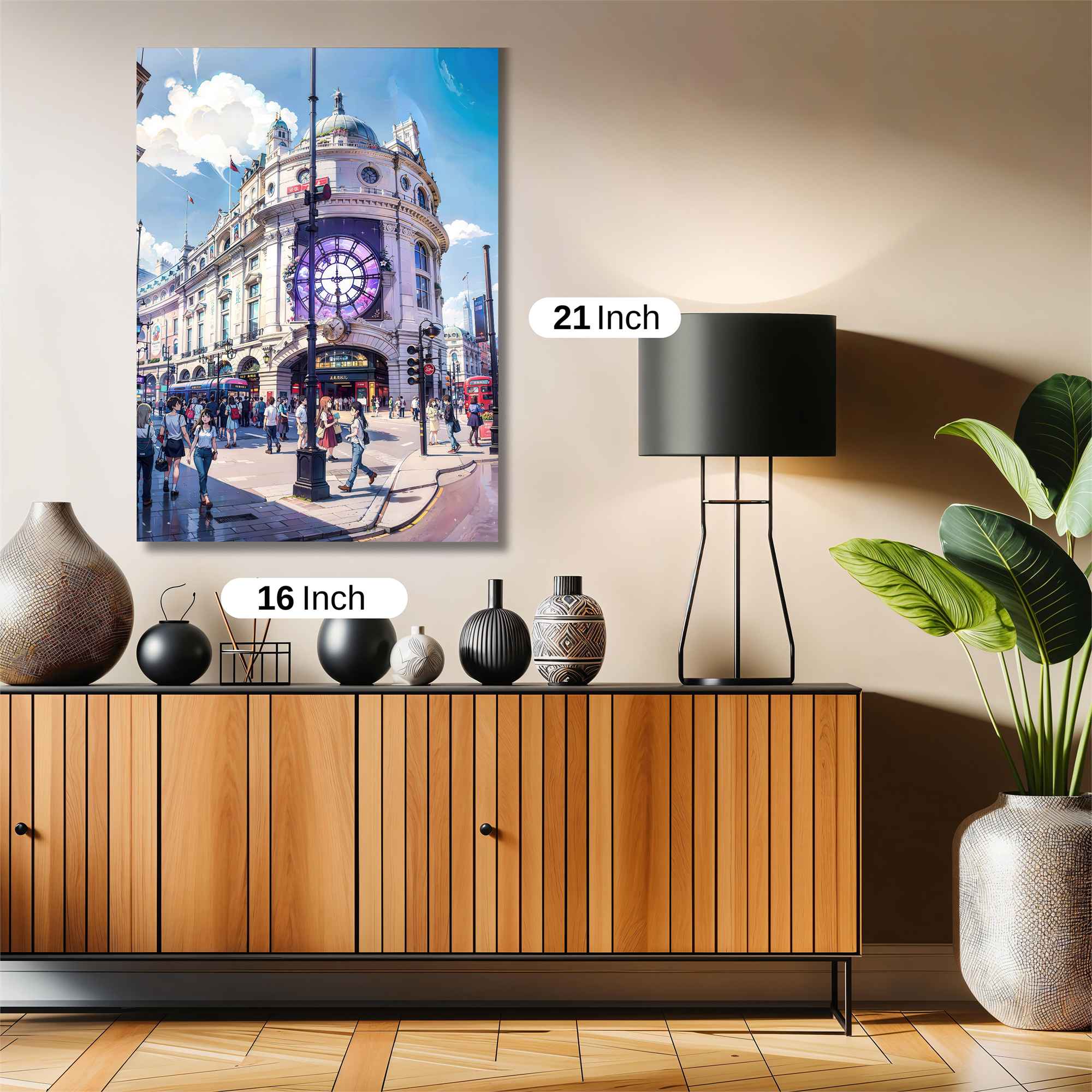 Picadilly Vibrant Safe Wall Magnetic / M