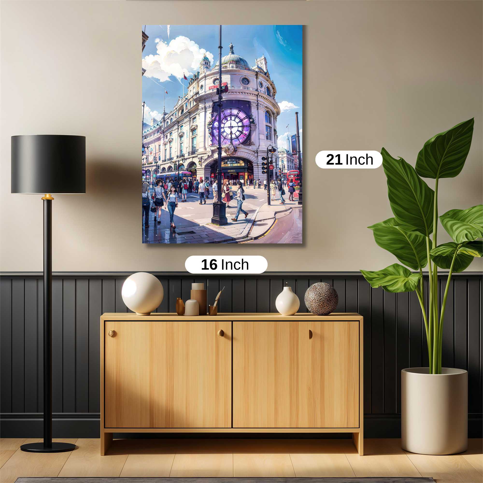 Picadilly Vibrant Safe Wall Magnetic / M