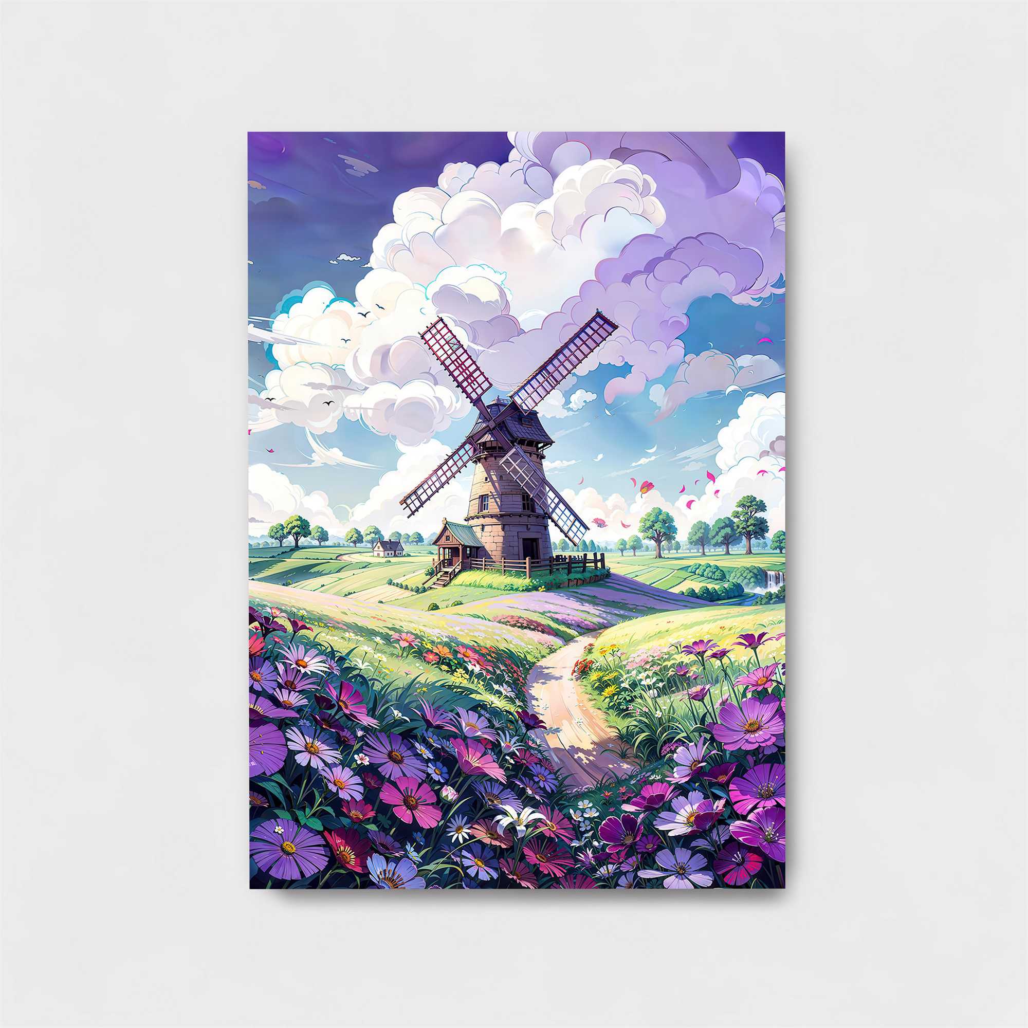 Windmill Whimsy Safe Wall Magnetic / M