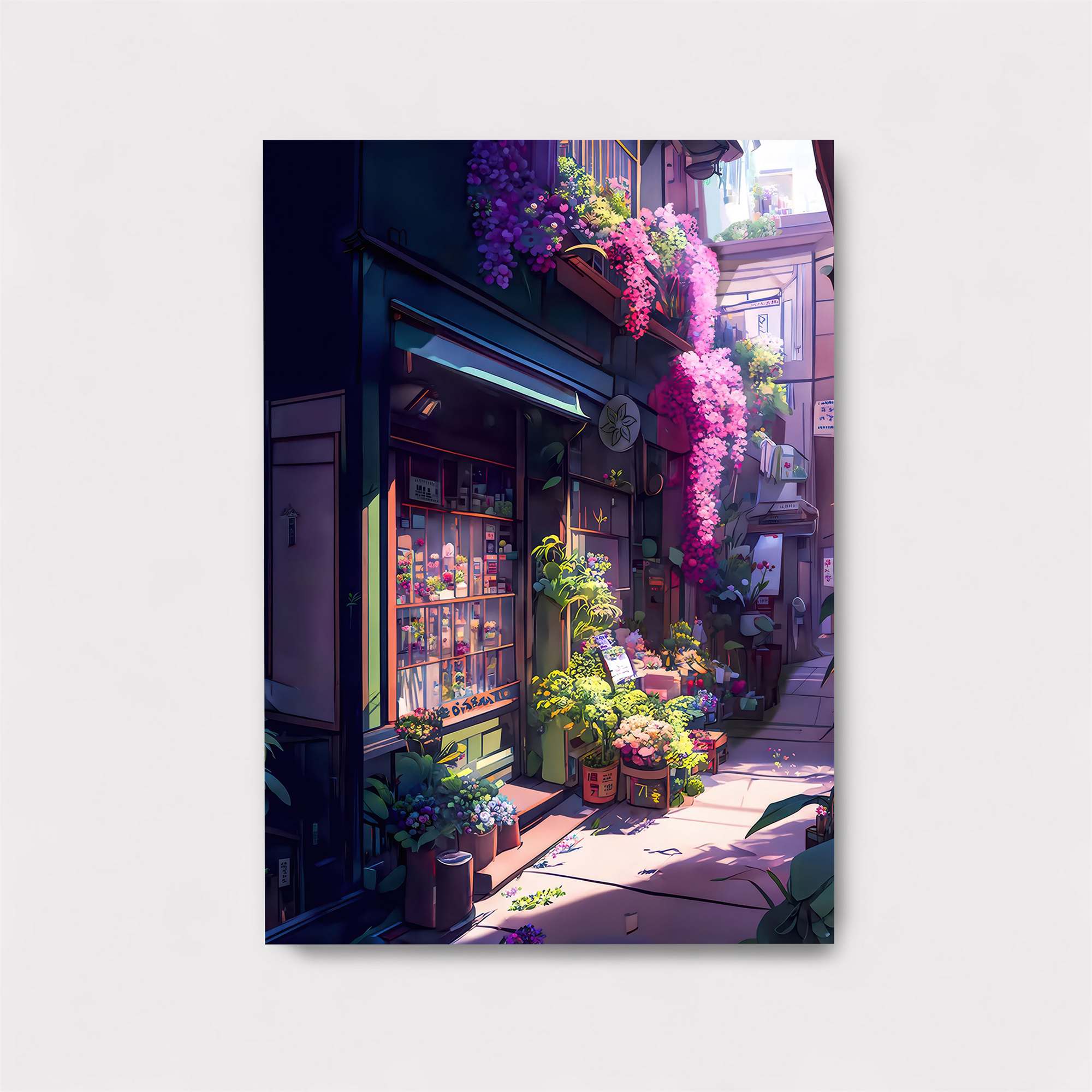 Floral Serenity Safe Wall Magnetic / M