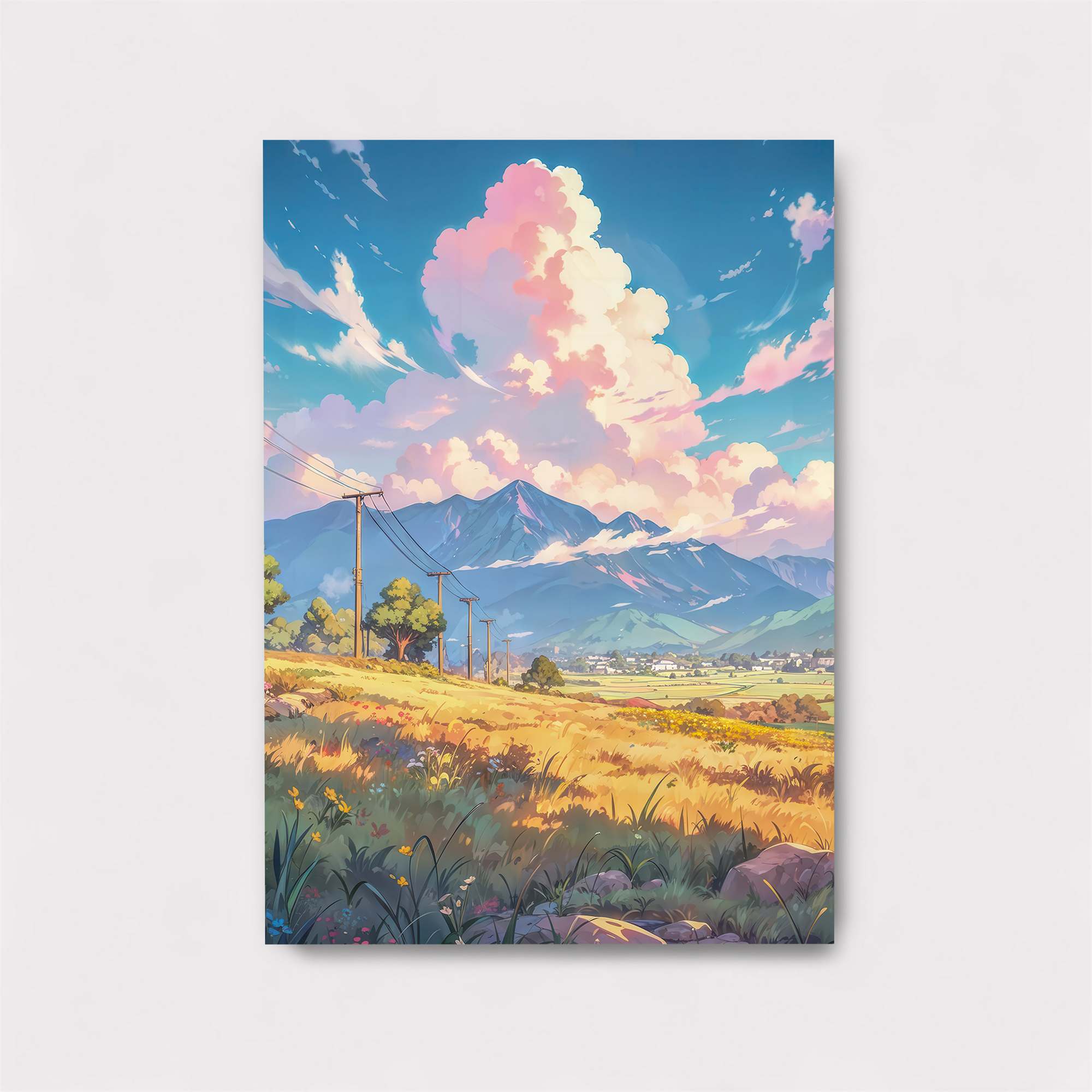 Mountain Serenity Safe Wall Magnetic / M