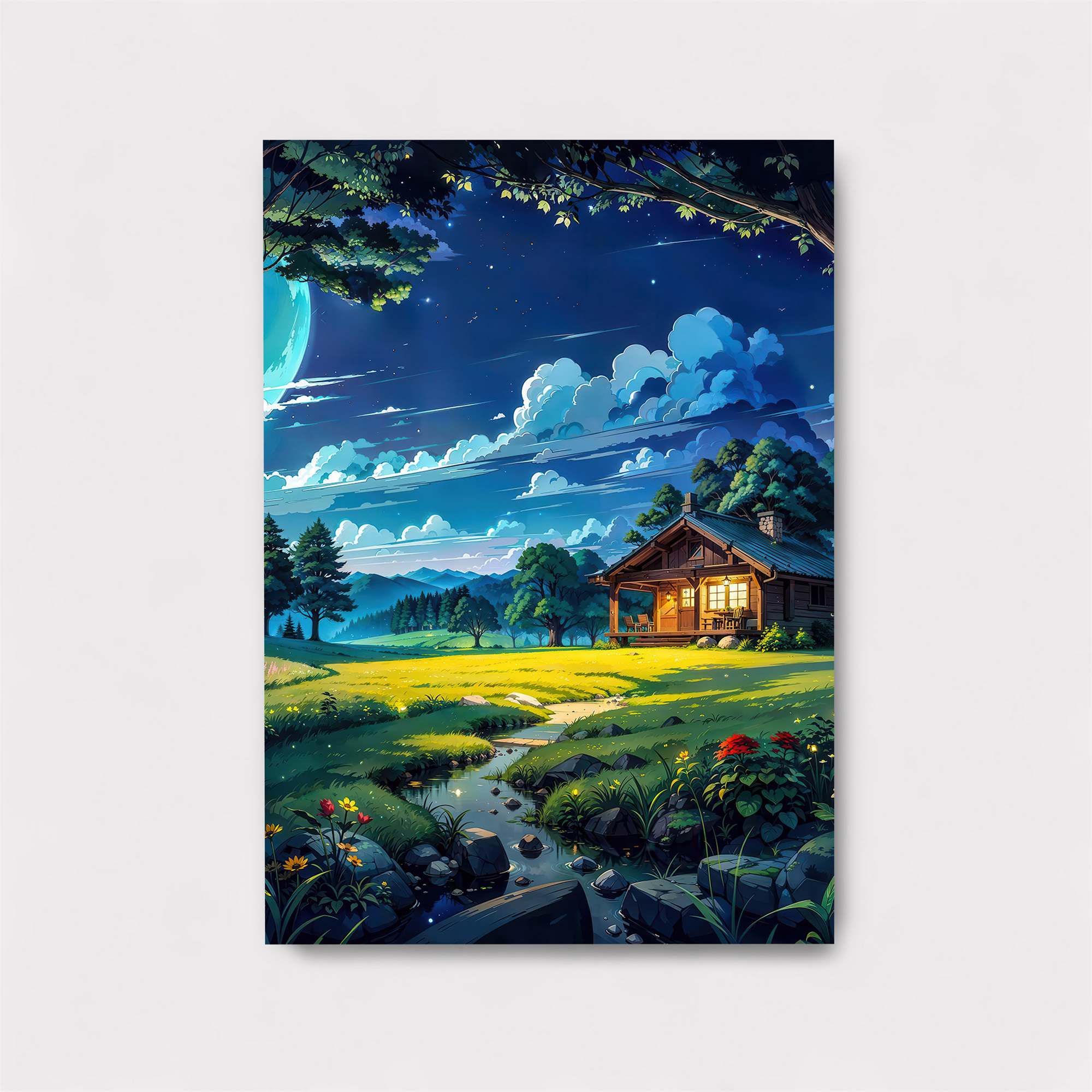 Cabin Serenity Safe Wall Magnetic / M