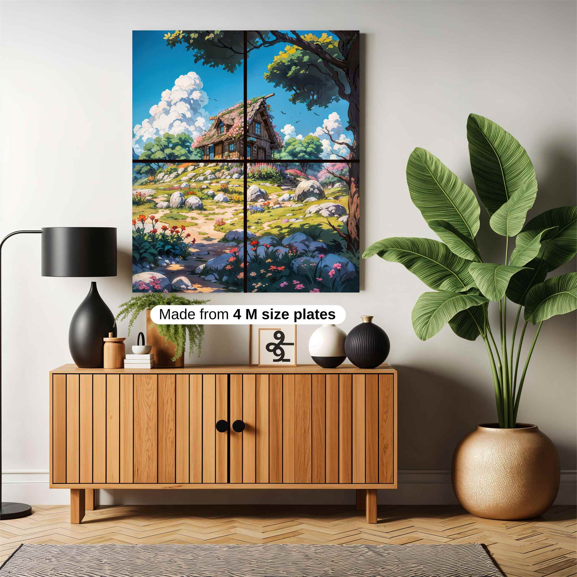 Cottage Bliss Safe Wall Magnetic / M