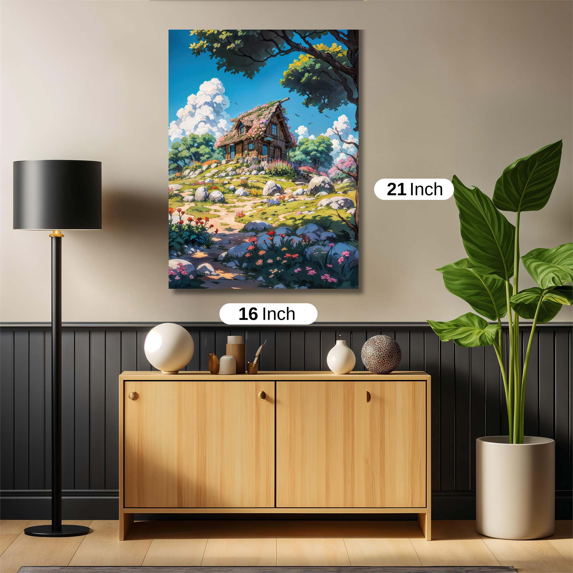 Cottage Bliss Safe Wall Magnetic / M