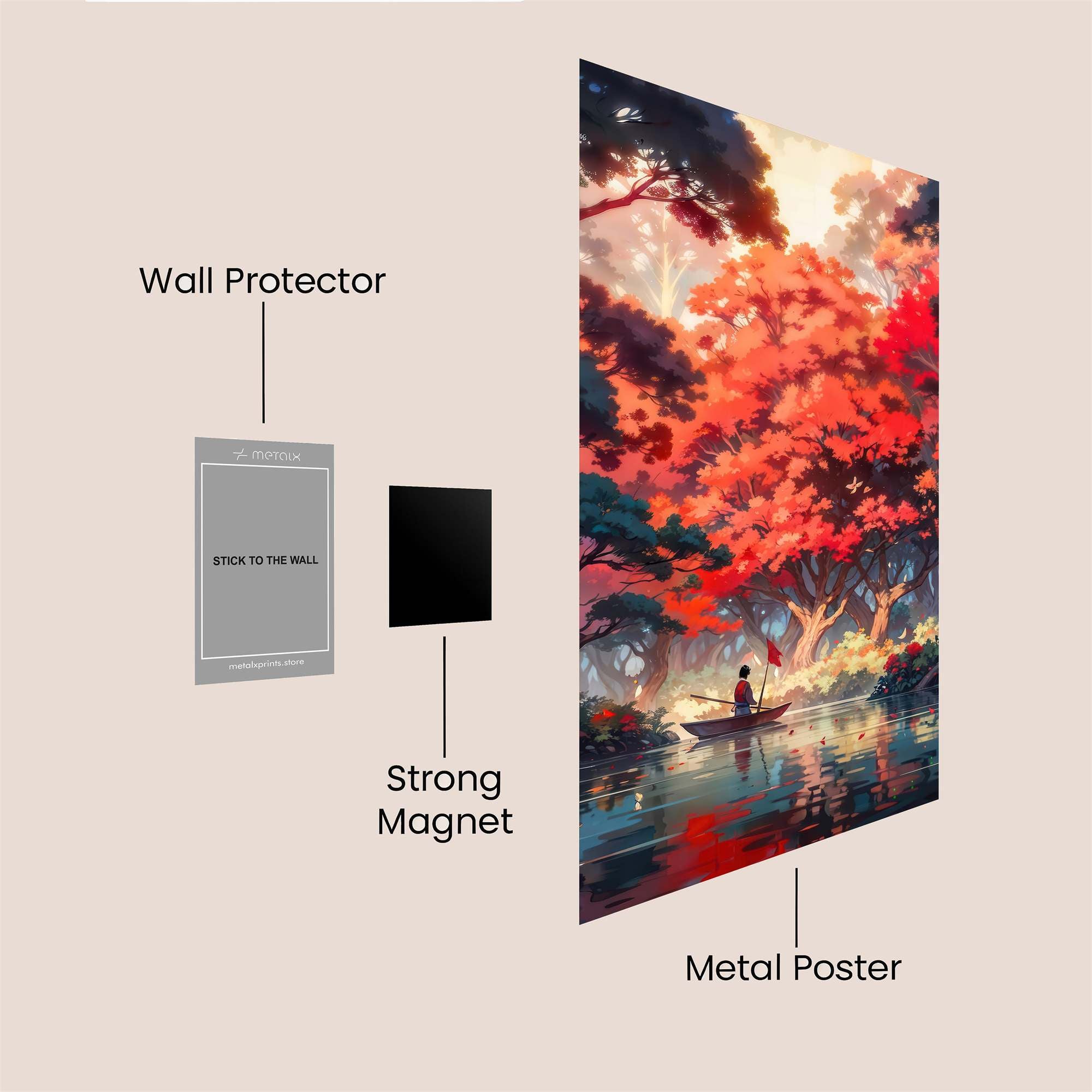 Autumn Serenity Safe Wall Magnetic / M