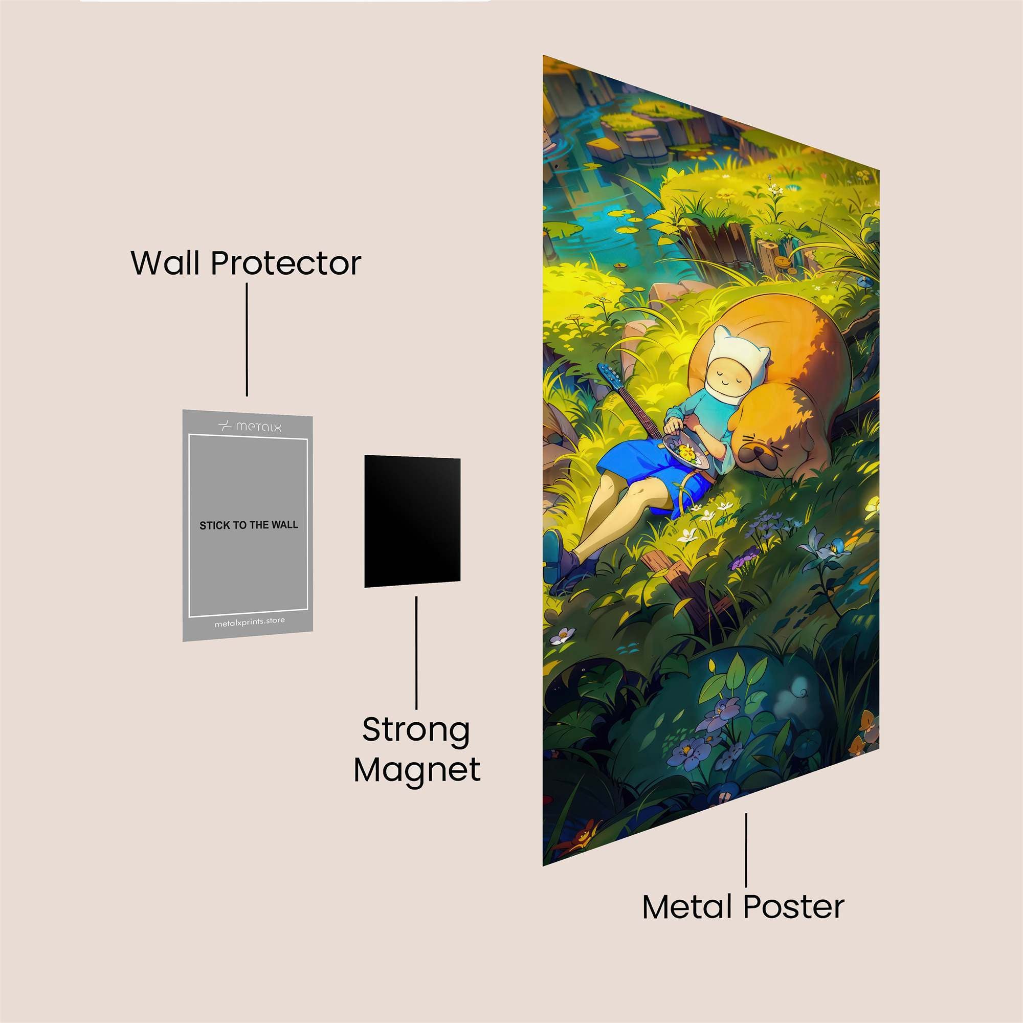 Finn Serene Safe Wall Magnetic / M