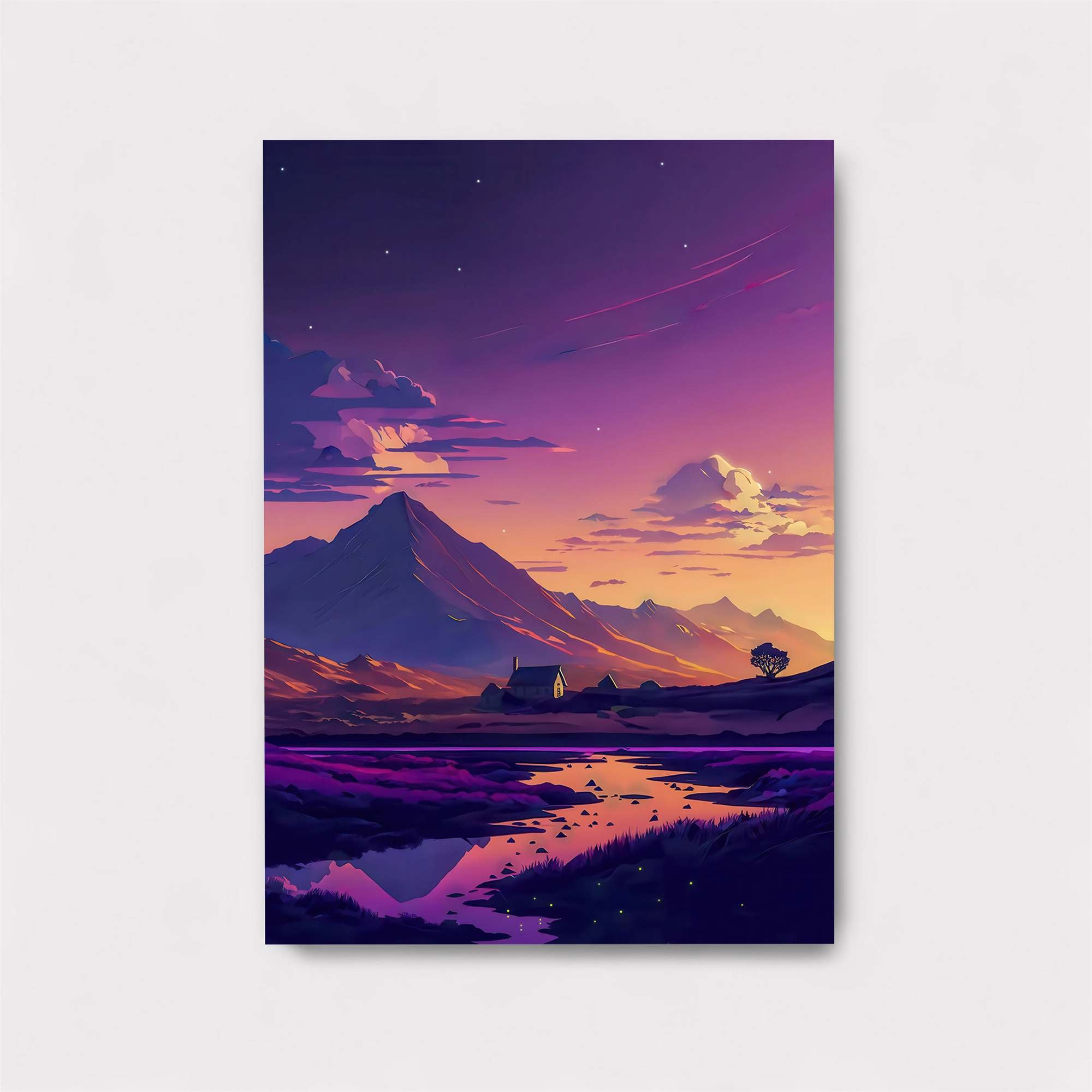 Mountain Serenity Safe Wall Magnetic / M