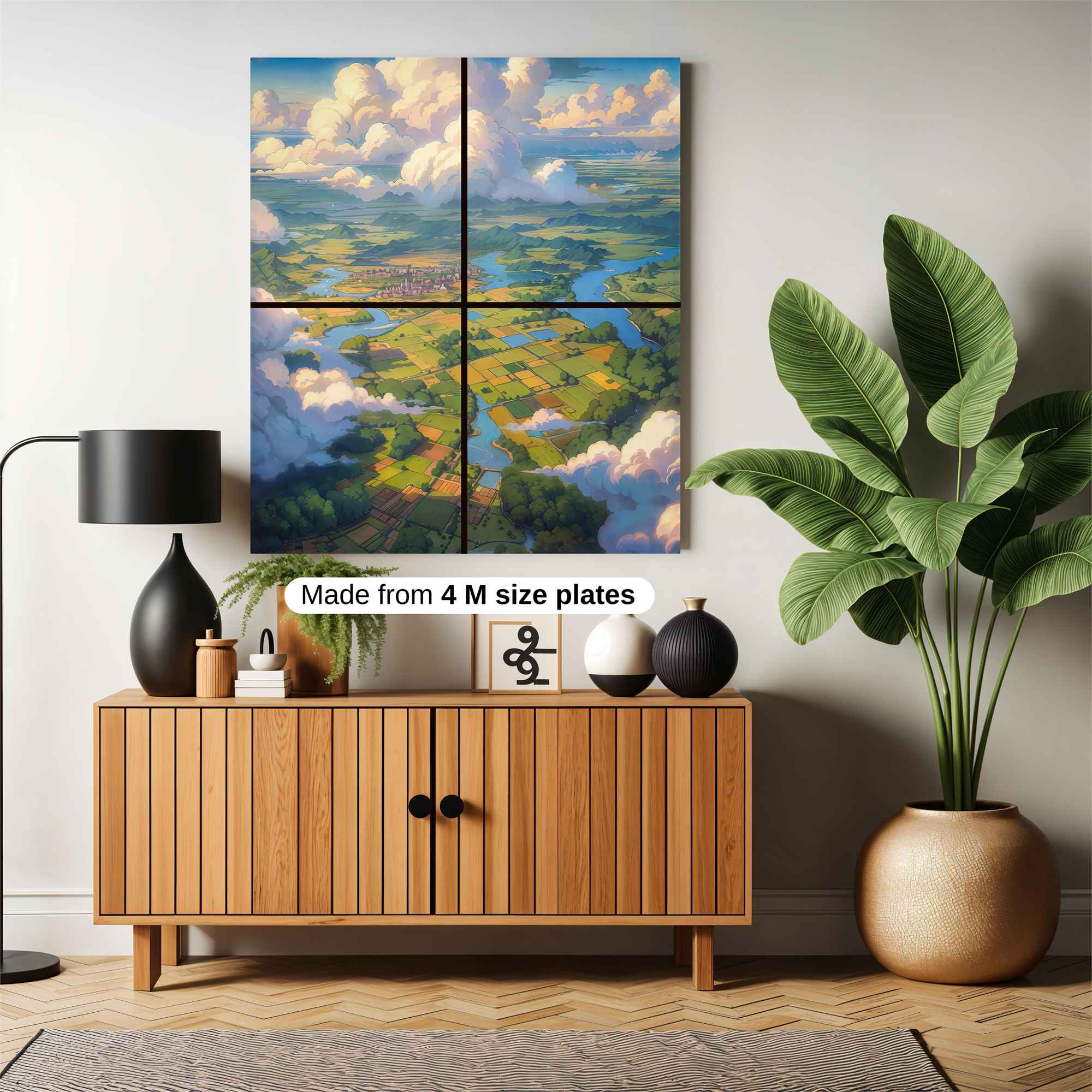 Skyward Serenity Safe Wall Magnetic / M