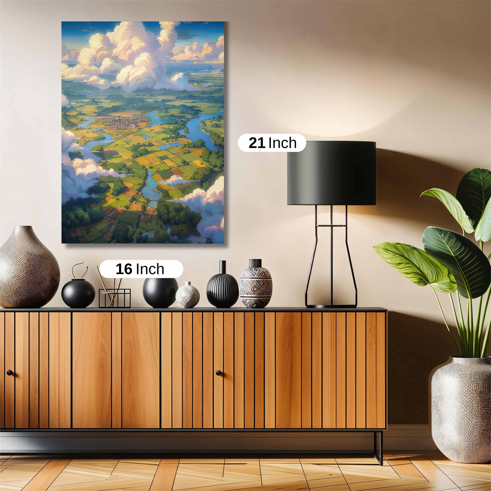 Skyward Serenity Safe Wall Magnetic / M