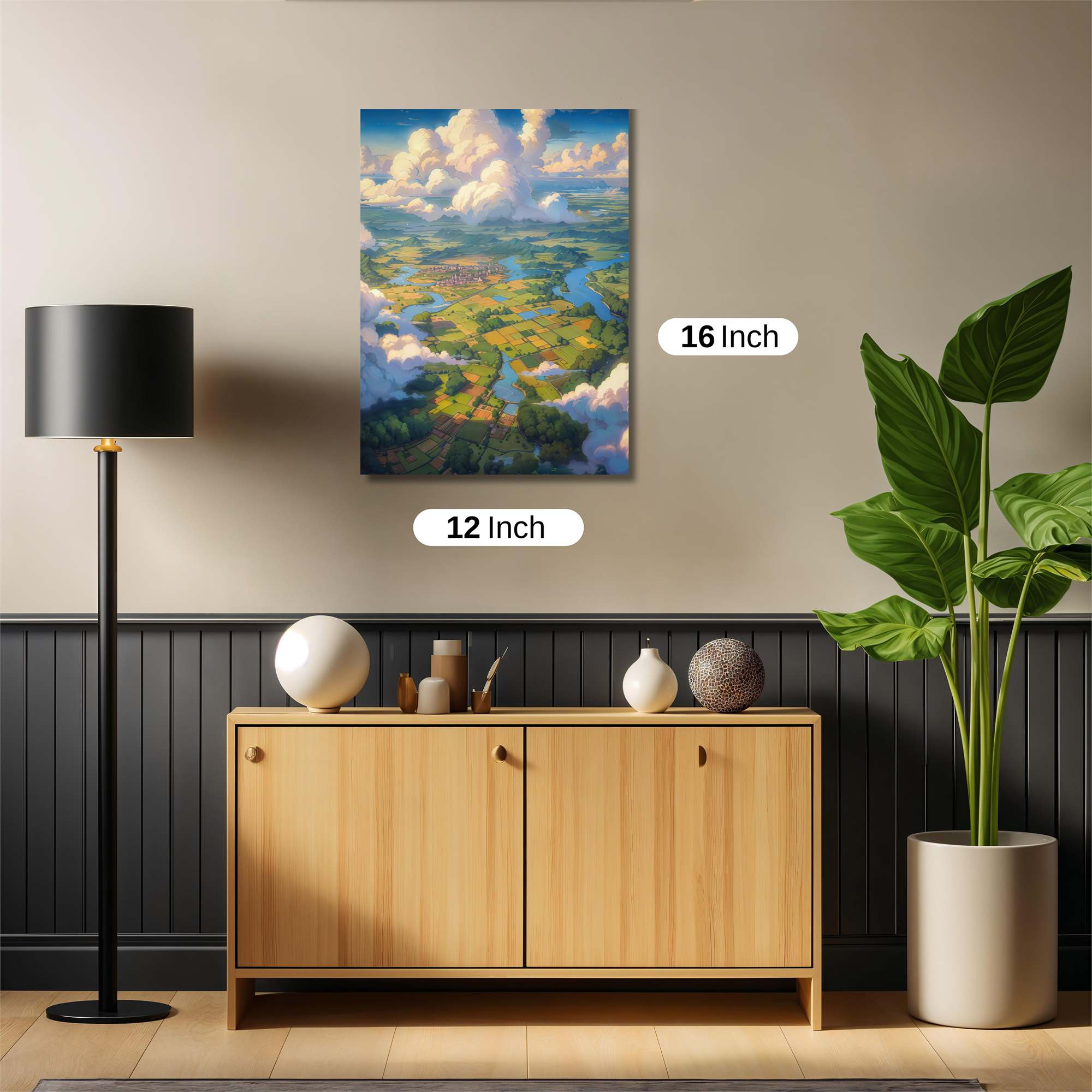 Skyward Serenity Safe Wall Magnetic / M