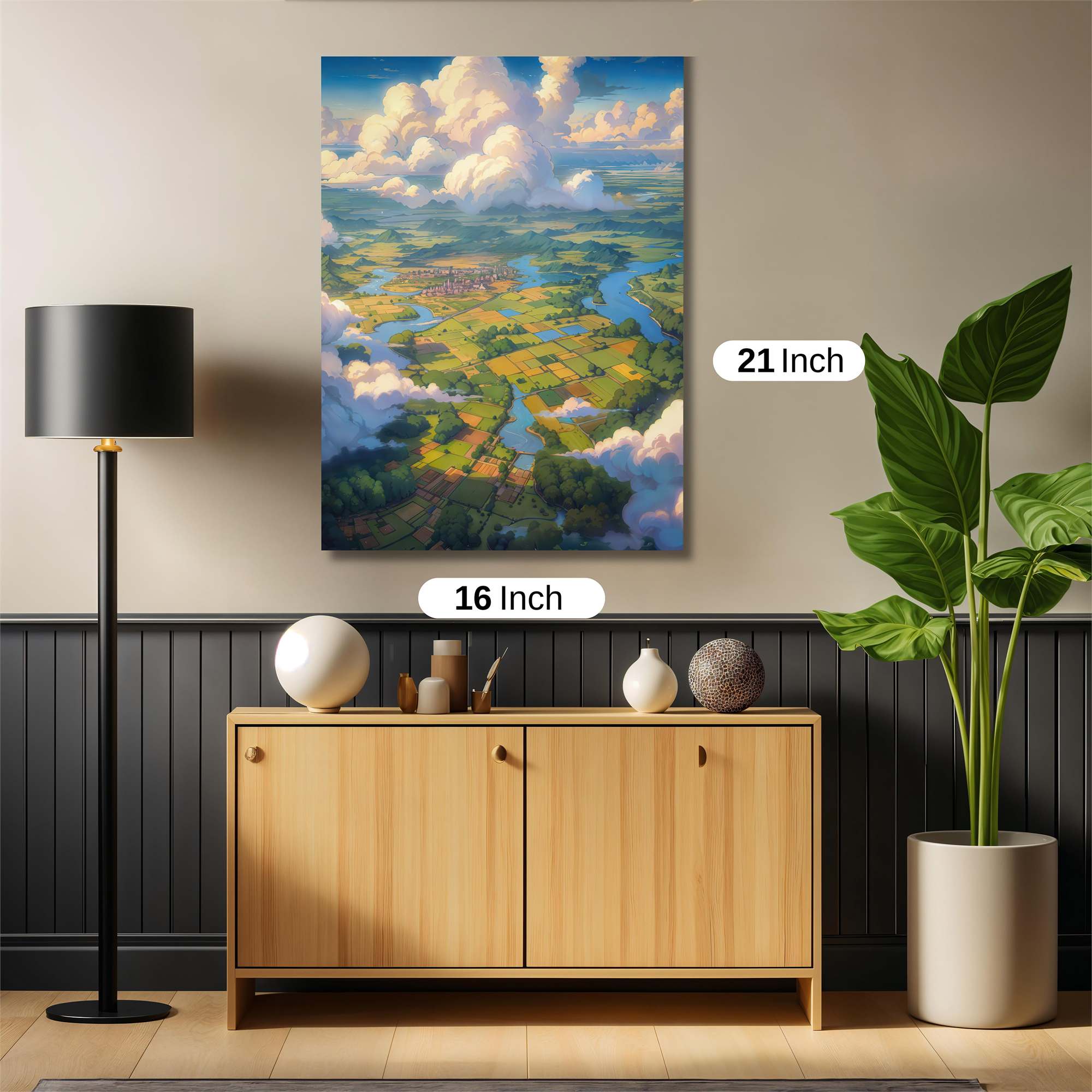 Skyward Serenity Safe Wall Magnetic / M