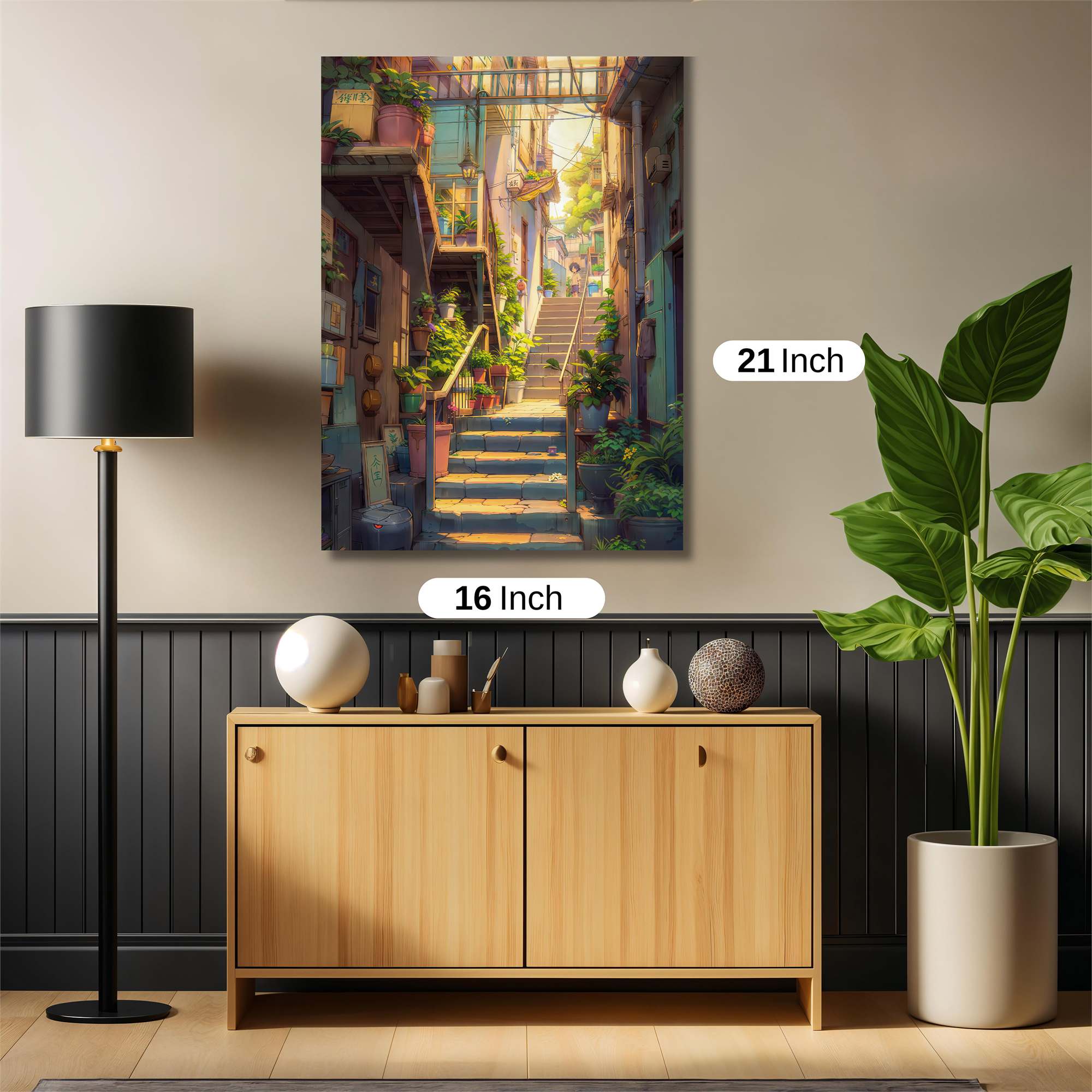 Stairway Serenity Safe Wall Magnetic / M