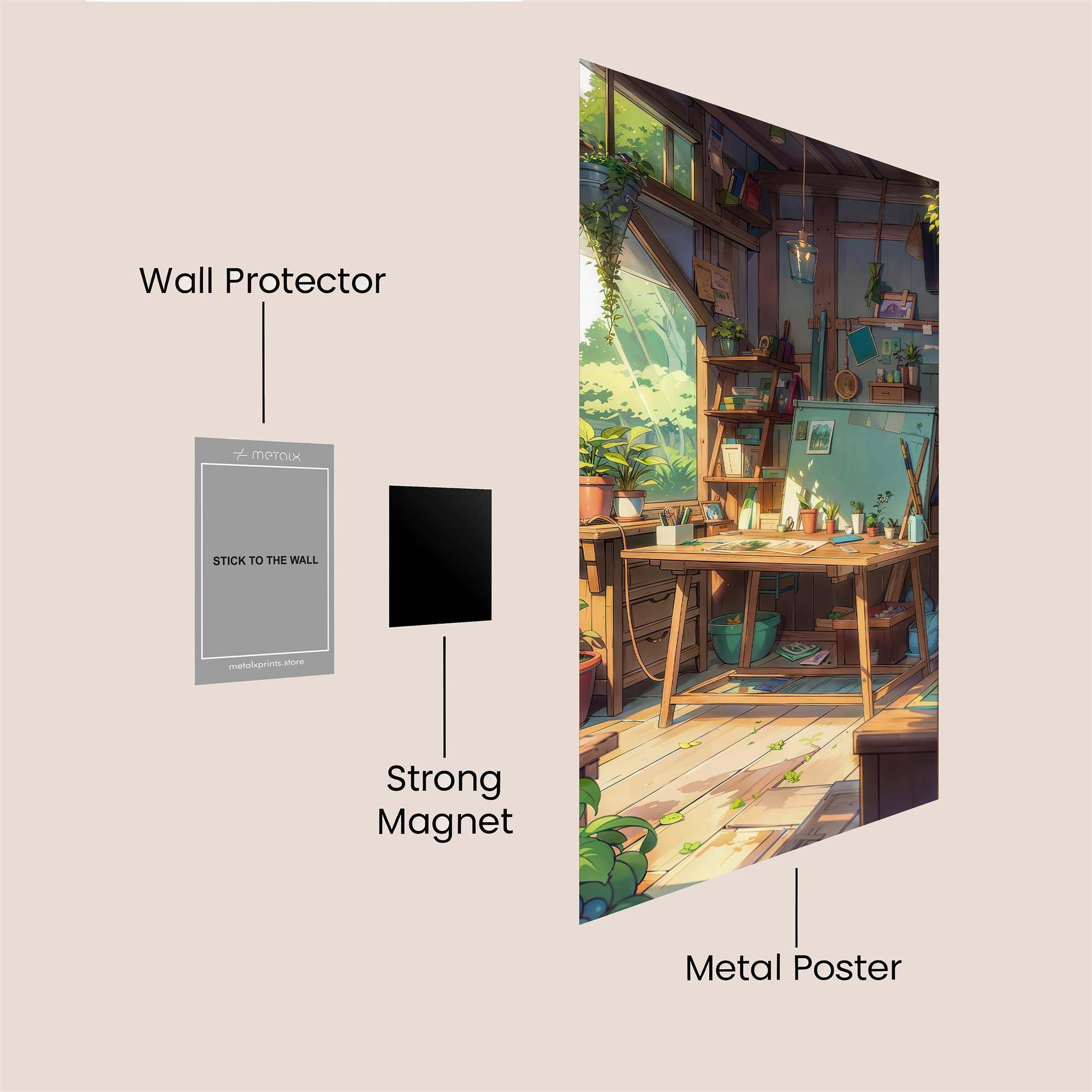Studio Serenity Safe Wall Magnetic / M