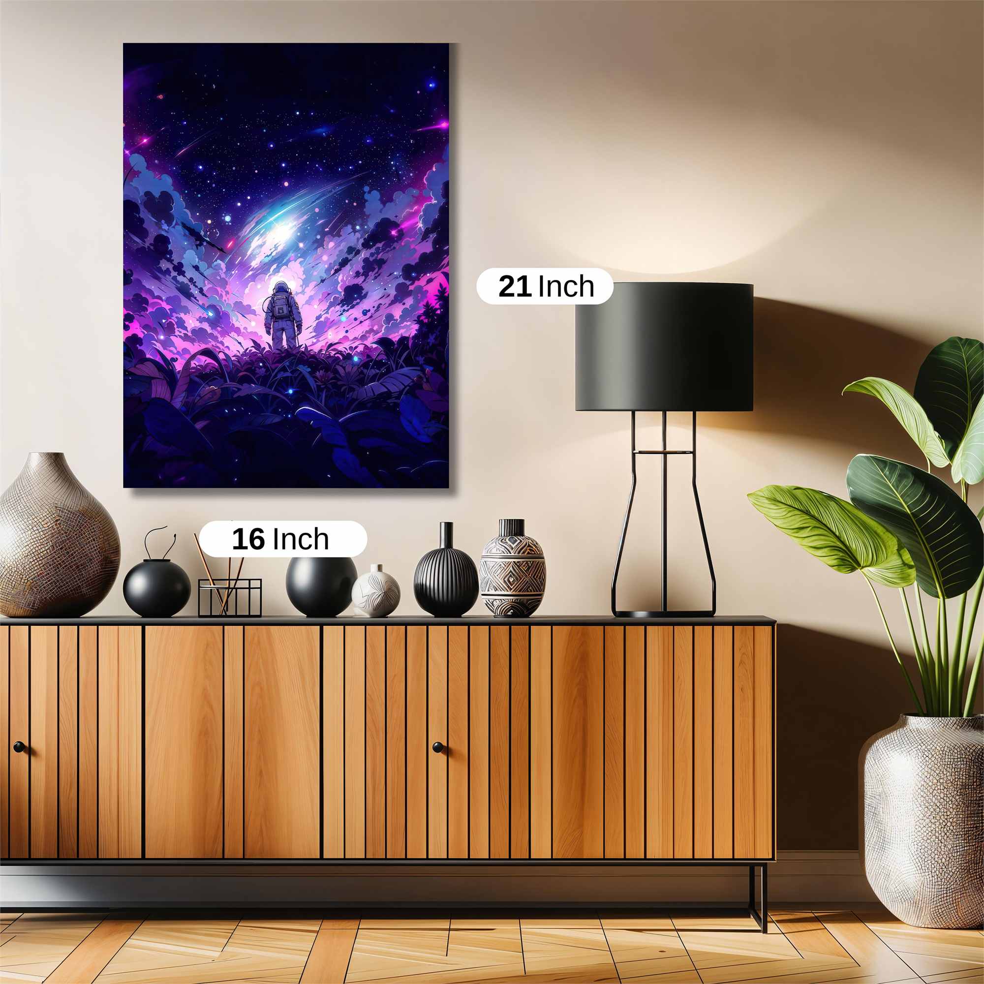 Astronaut Dreamscape Safe Wall Magnetic / M