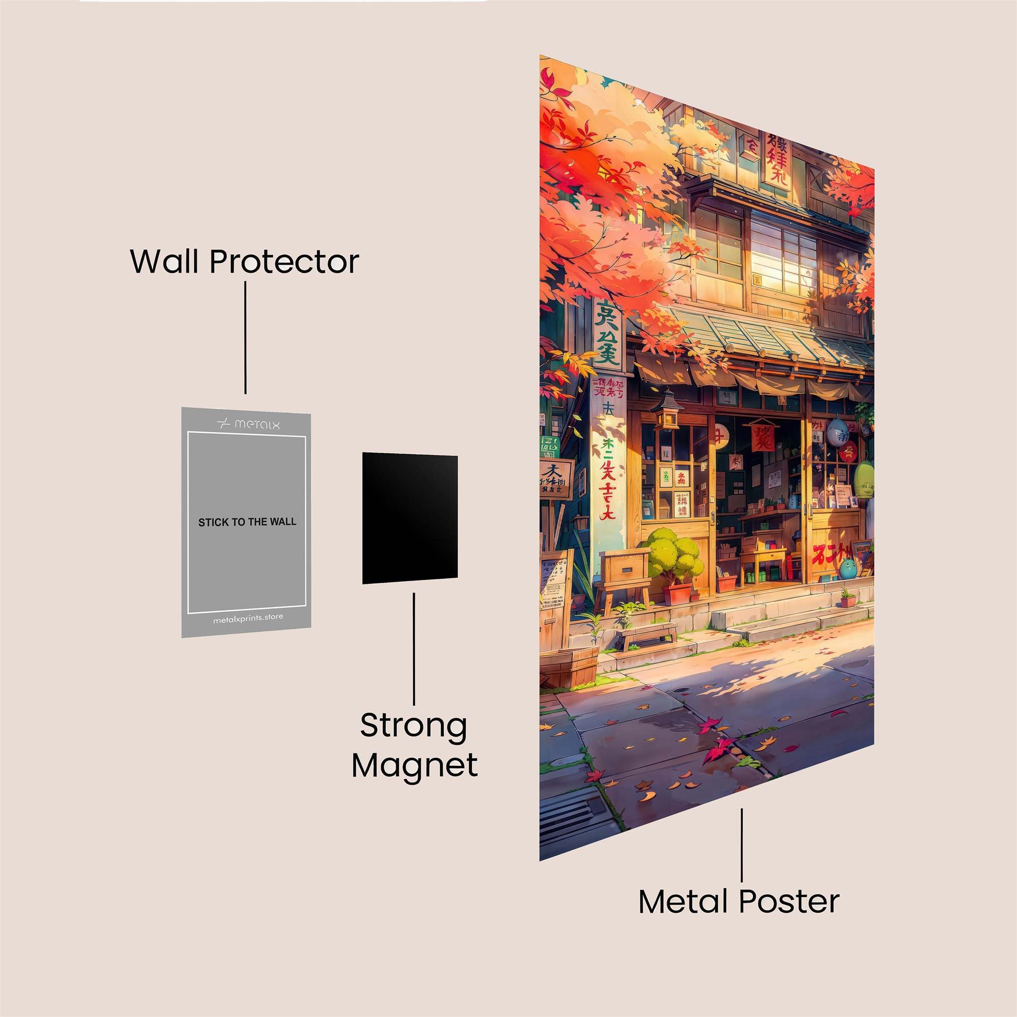 Autumn Serenity Safe Wall Magnetic / M