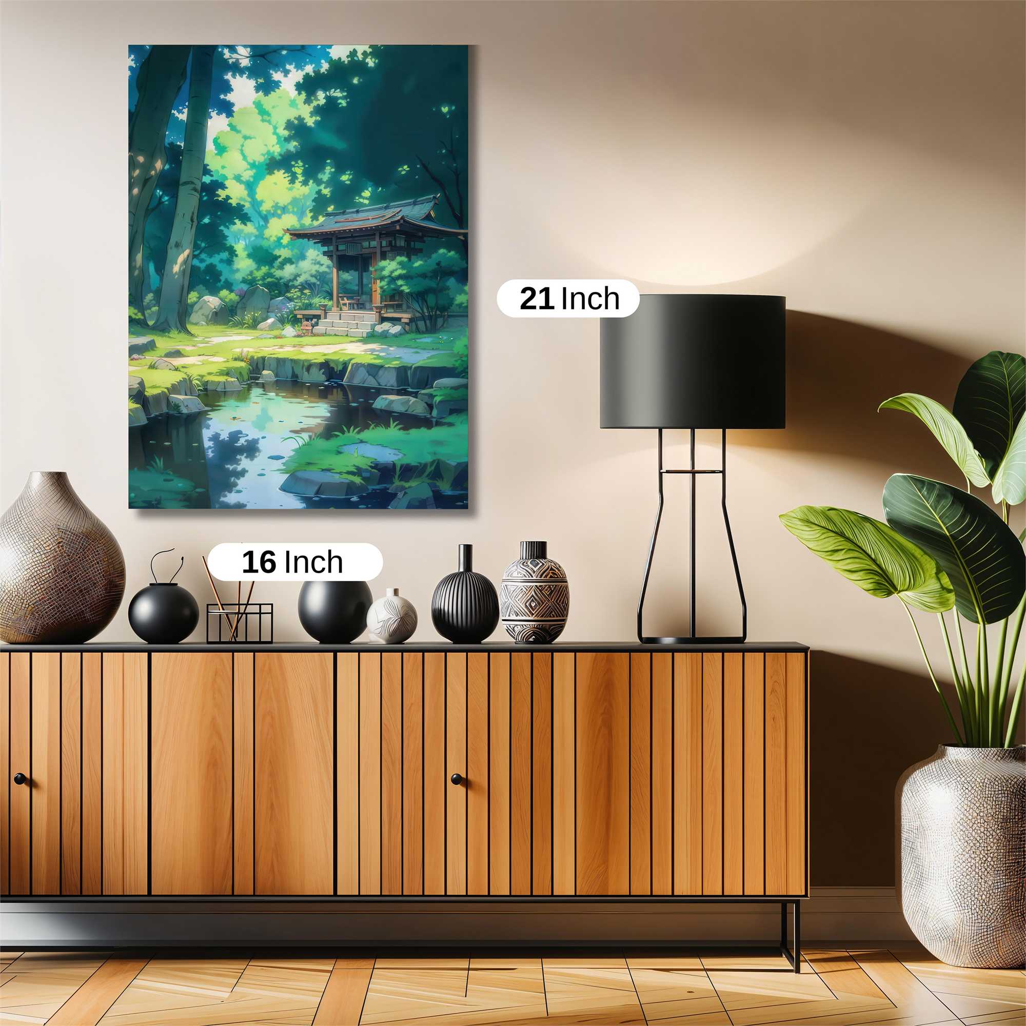 Forest Serenity Safe Wall Magnetic / M