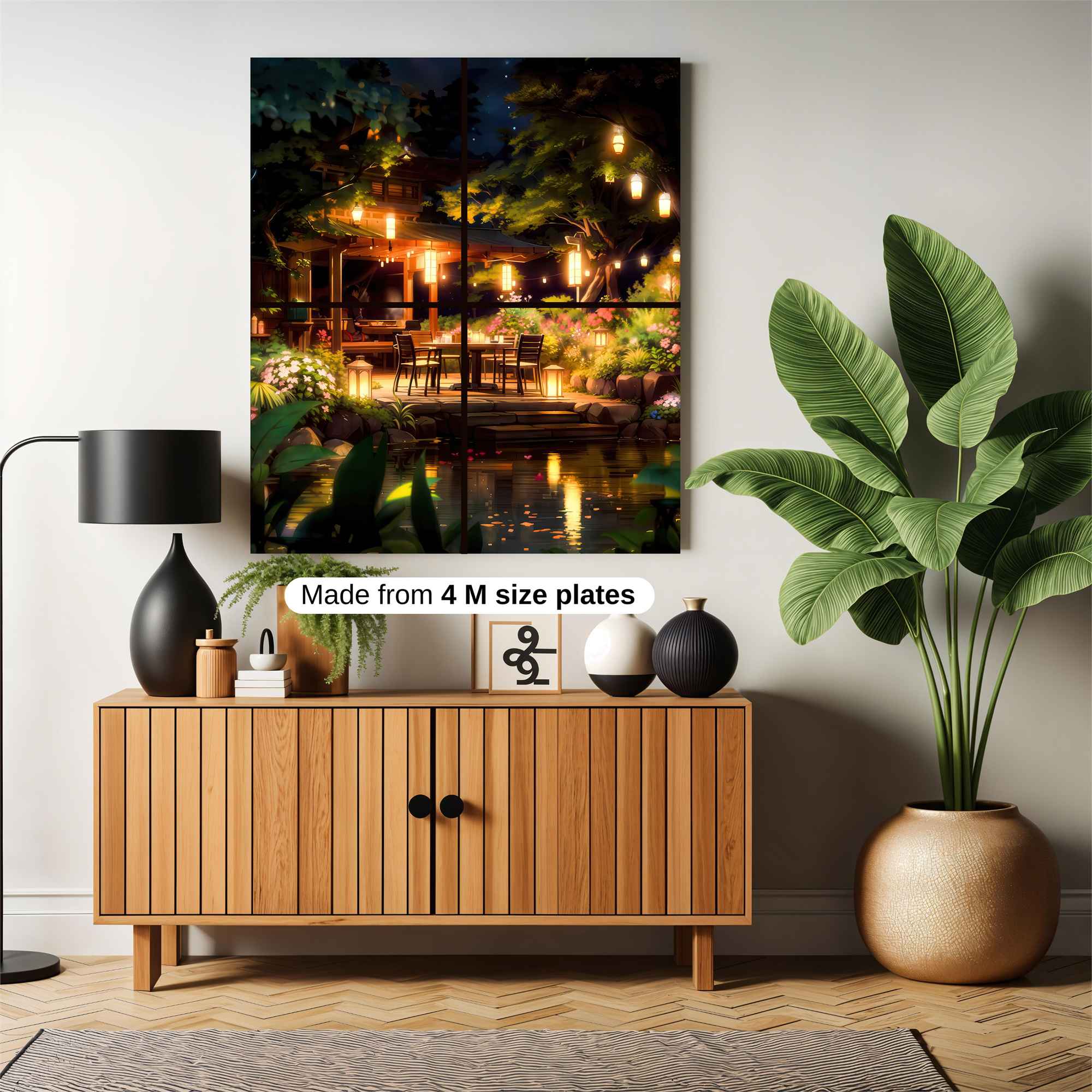 Moonlit Serenity Safe Wall Magnetic / M