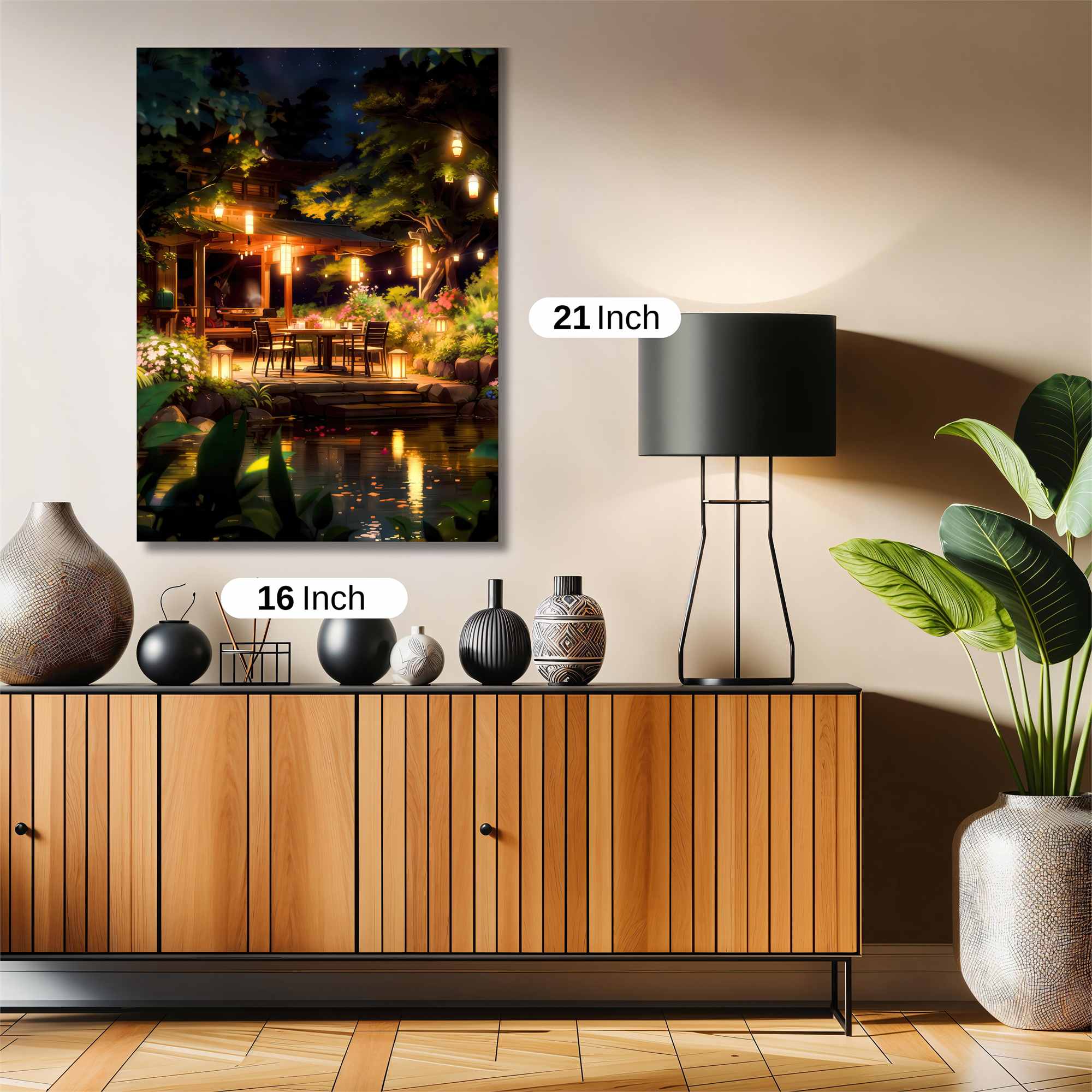 Moonlit Serenity Safe Wall Magnetic / M